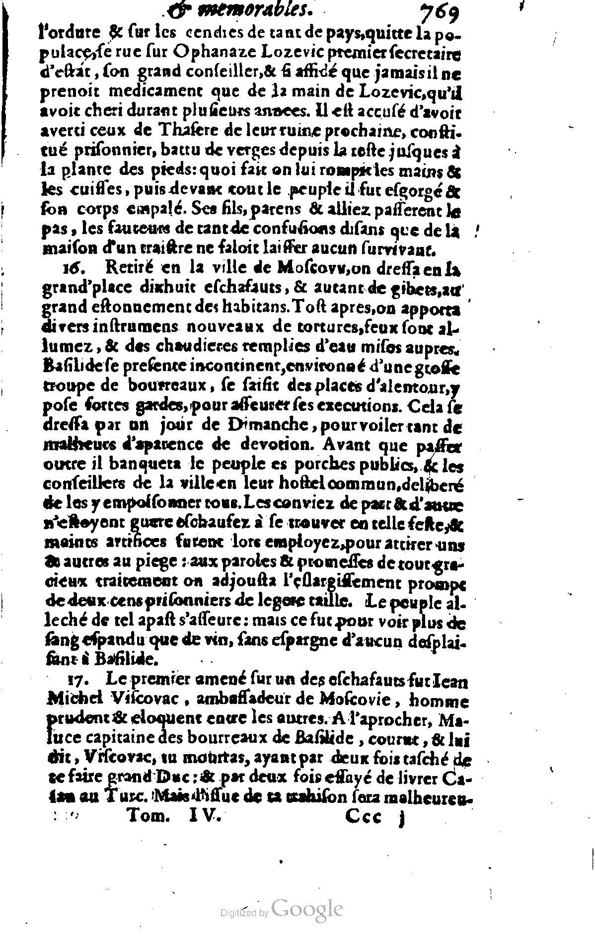 1628 - Jacques Crespin - Trésor d’histoires admirables et mémorables - BSB Munich