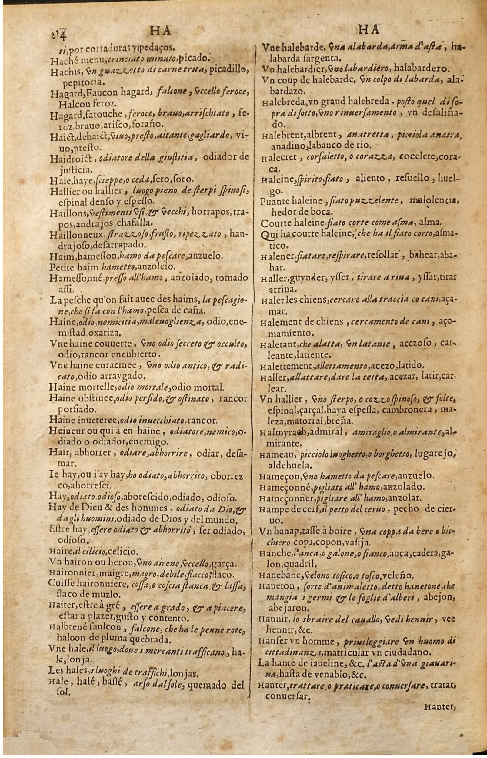 1627 - Jacques Crespin - Trésor des trois langues (Seconde partie) - Regensburg