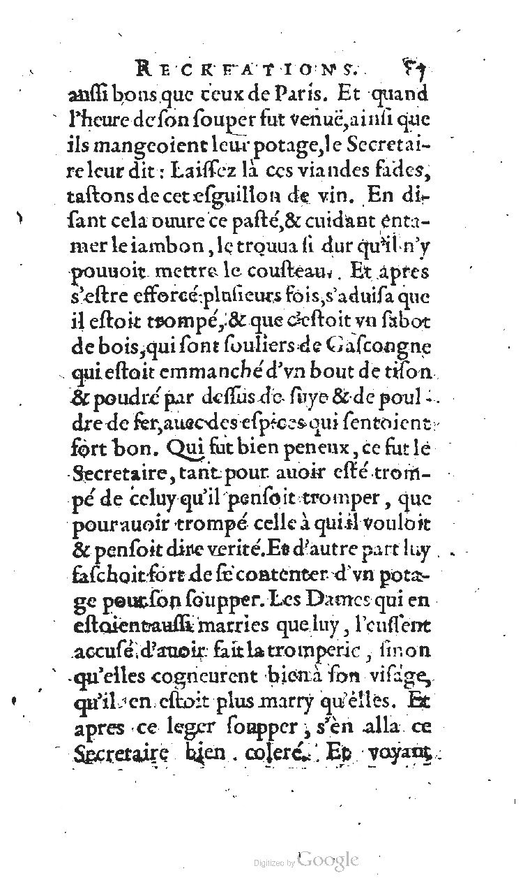 1627 - Jean Delamare - Trésor des récréations - BSB Munich