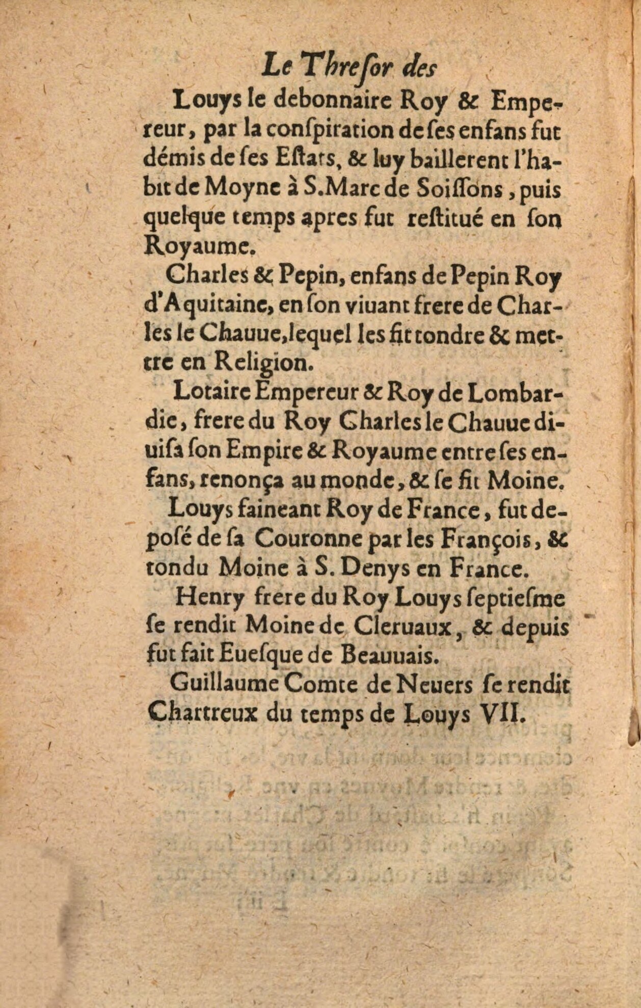 1639 - Jean Corrozet - Trésor des histoires de France - BSB Munich 1639 - Jean Corrozet - Trésor des histoires de France - BSB Munich