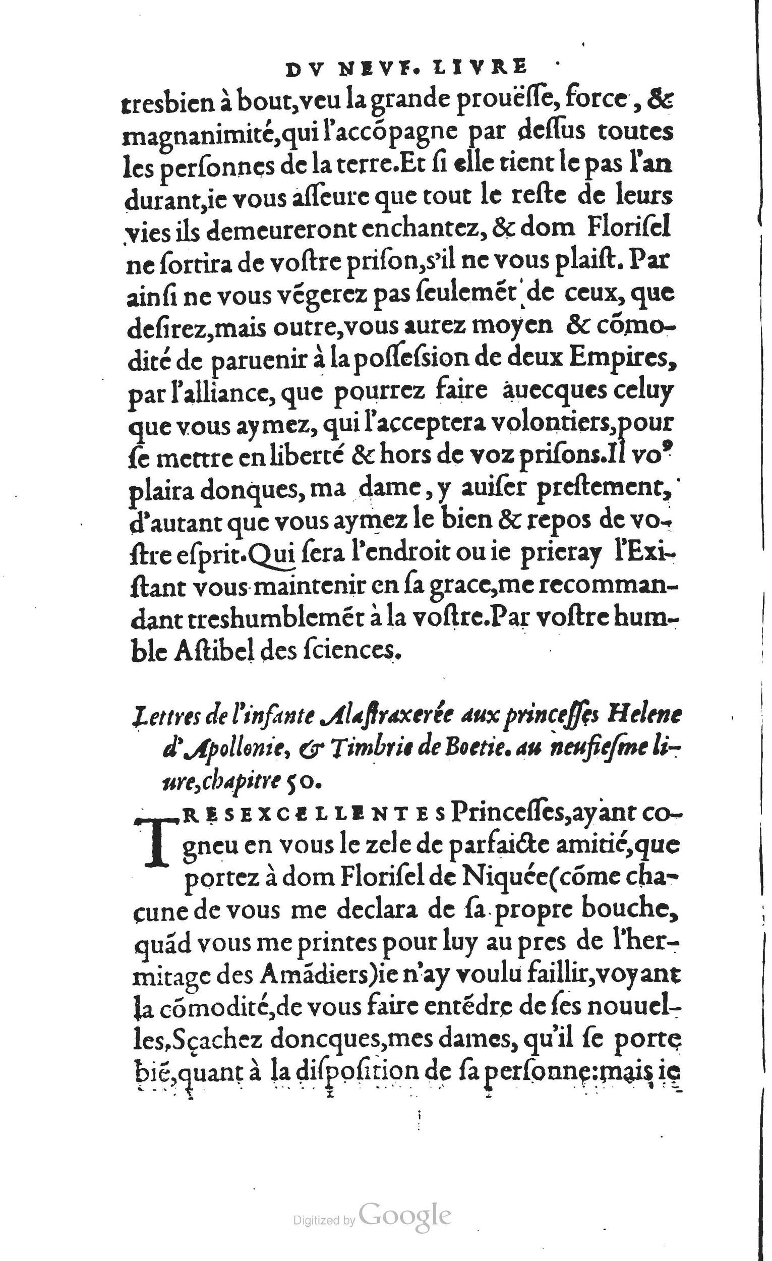 1560 - Vincent Sertenas et Gilles Robinot - Trésor des Amadis - British Library