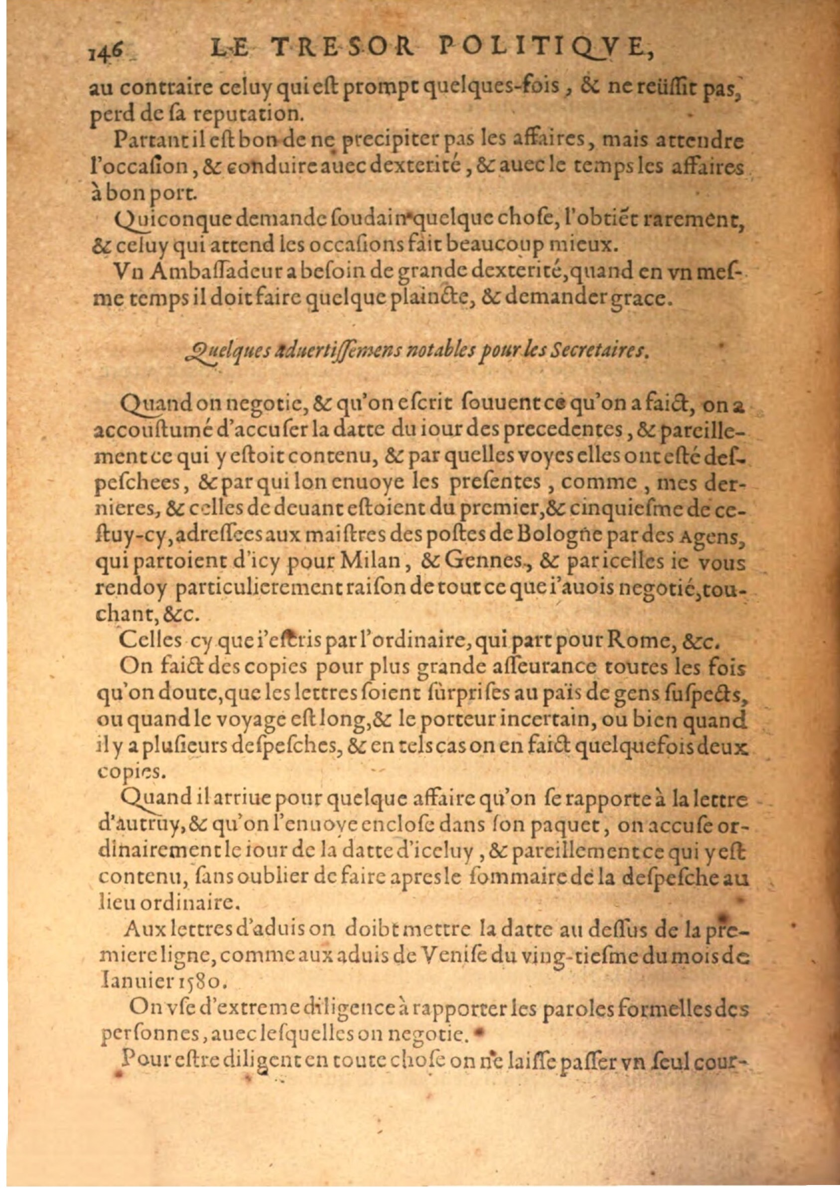 1608 - Pierre Chevalier - Trésor politique - BSB Munich