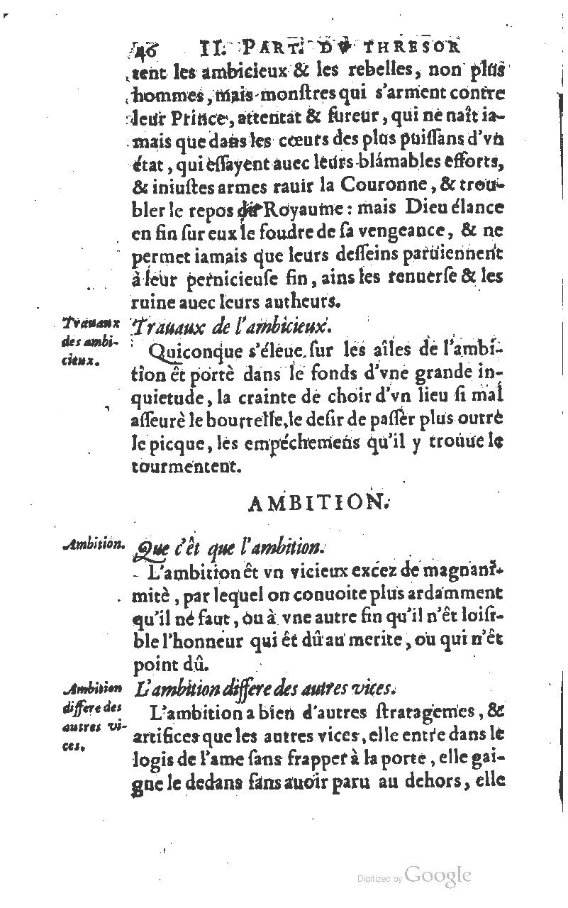 1610 - Louis Coste - Trésor de l’éloquence française (Seconde partie) - BM Lyon
