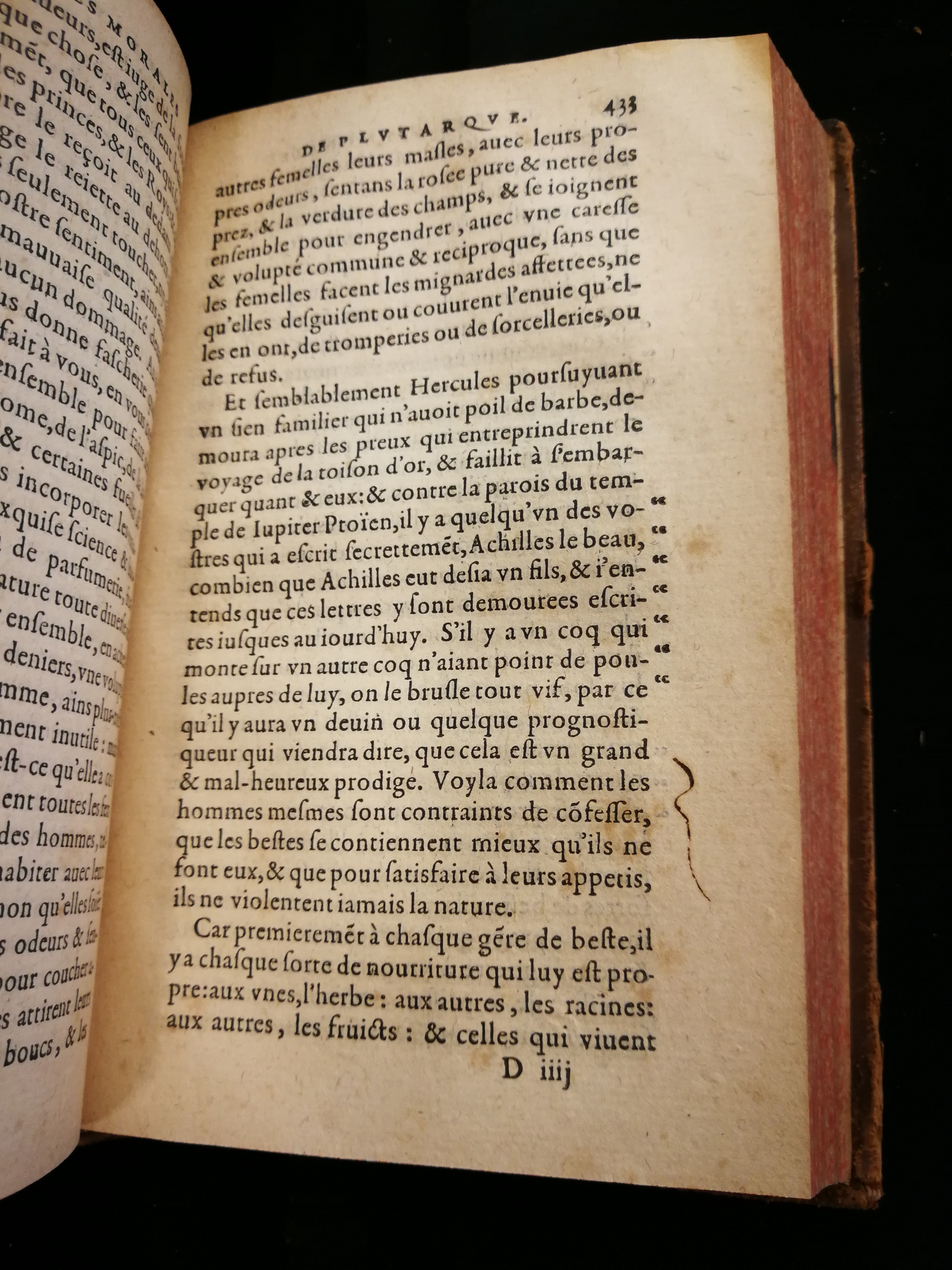 1577 - Jean Poupy - Trésor des morales de Plutarque - Les Méjanes, Aix-en-Provence