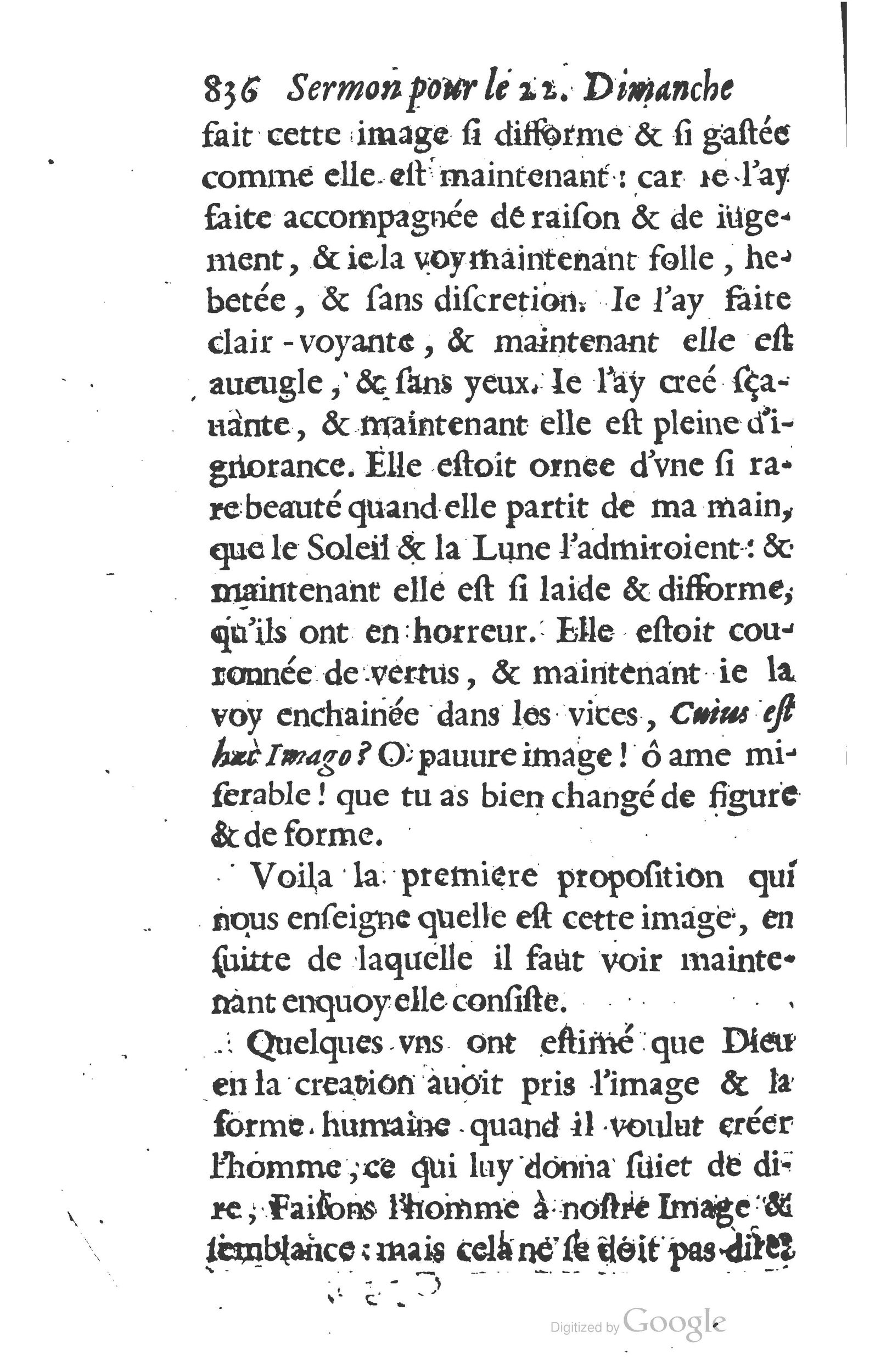 1629 - Manassés de Préaulx - Sermons ou Trésors de la piété chrétienne - BM Lyon
