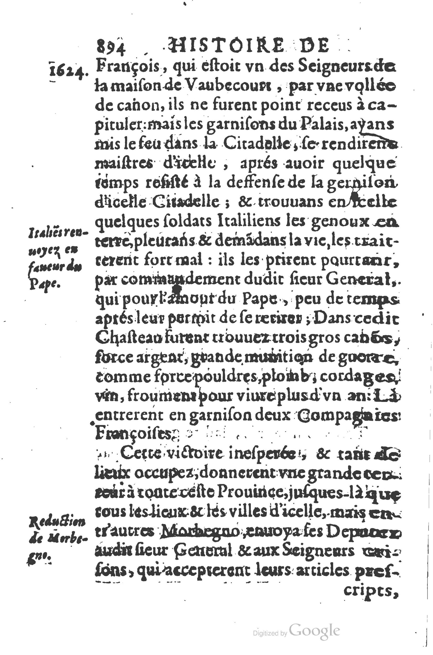 1626 - Joseph Bouillerot - Trésor de l’histoire générale de notre temps - BSB Munich