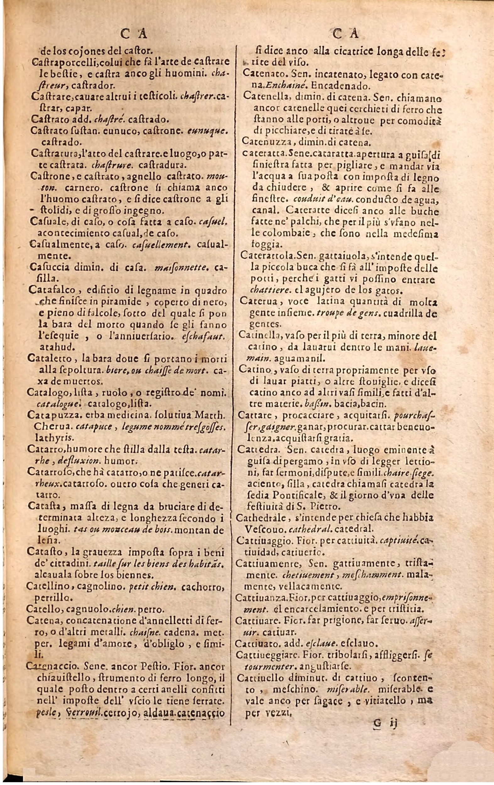1627 - Jacques Crespin - Trésor des trois langues (Troisième partie) - Regensburg