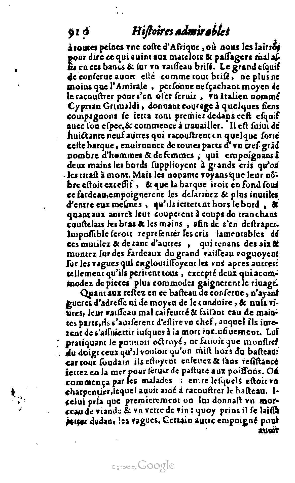 1620 - Samuel Crespin - Trésor d’histoires admirables et mémorables - BCU Lausanne