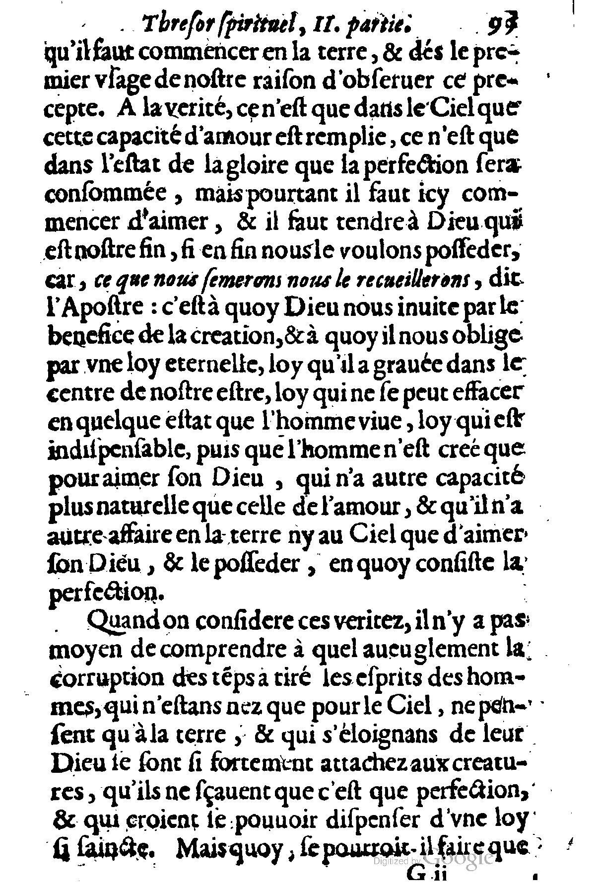 1635 - Sébastien Huré - Trésor spirituel contenant les obligations - BM Lyon
