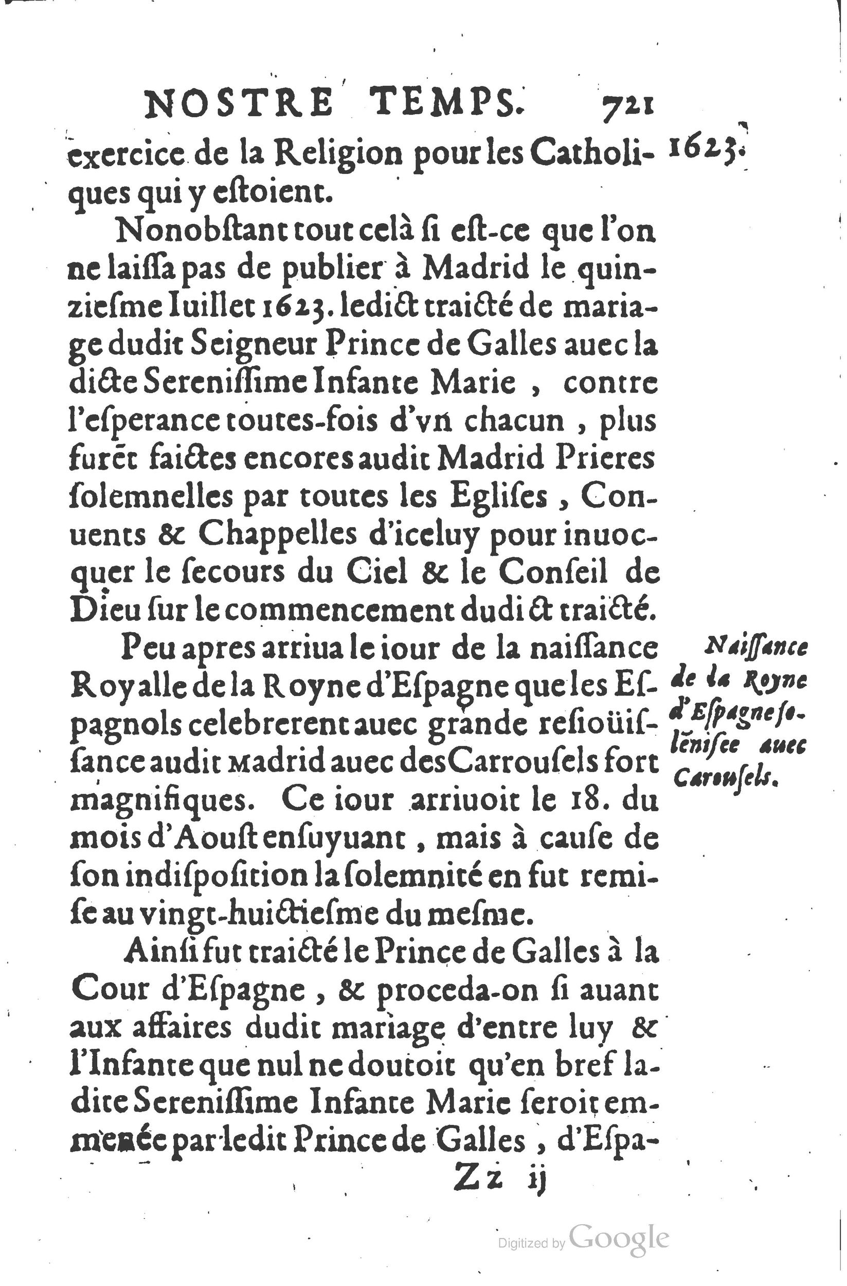 1626 - Joseph Bouillerot - Trésor de l’histoire générale de notre temps - BSB Munich