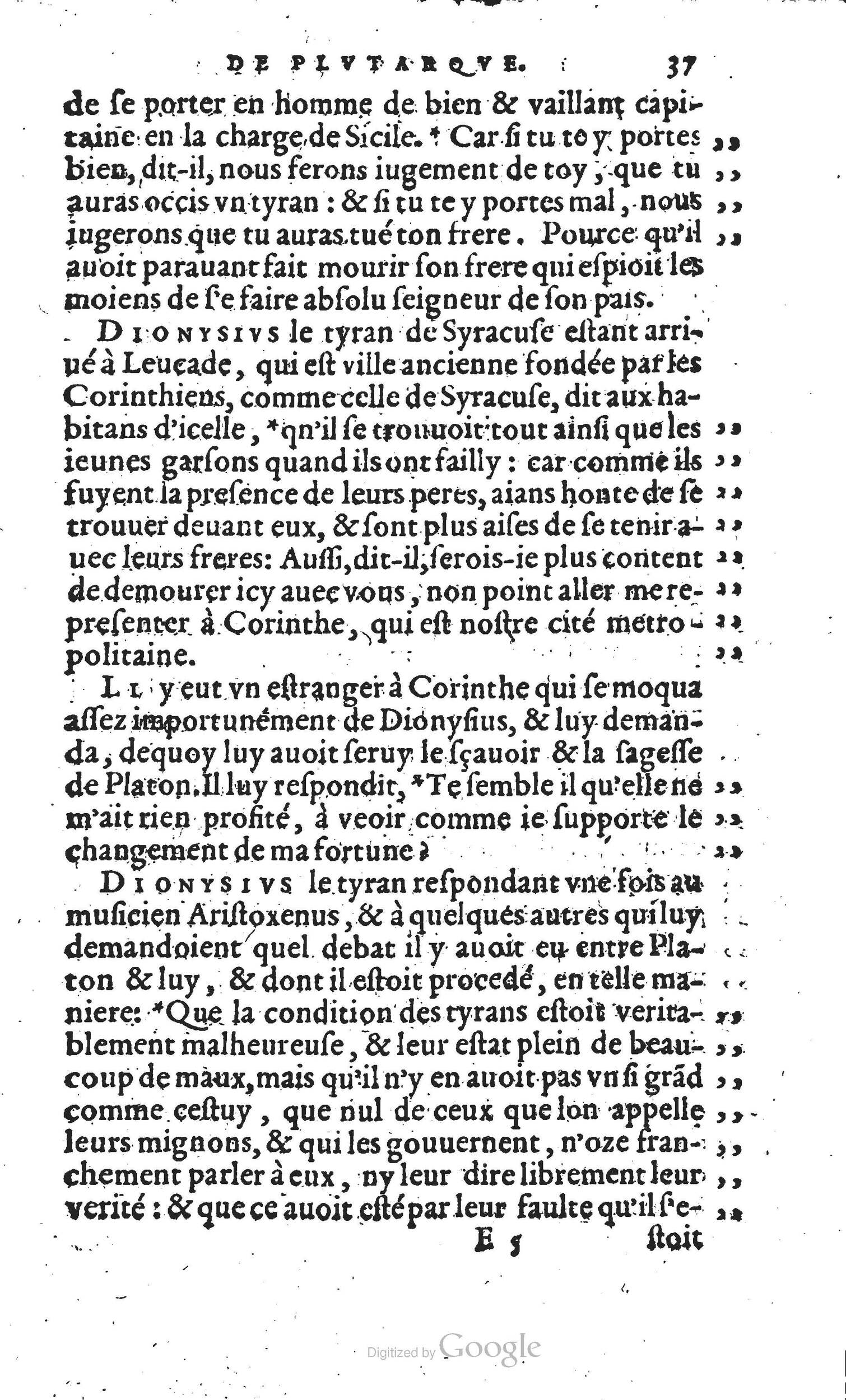 1567 - Willem Silvius - Trésor des vies de Plutarque - Anvers Musée Plantin-Moretus 1567 - Willem Silvius - Trésor des vies de Plutarque - Anvers Musée Plantin-Moretus