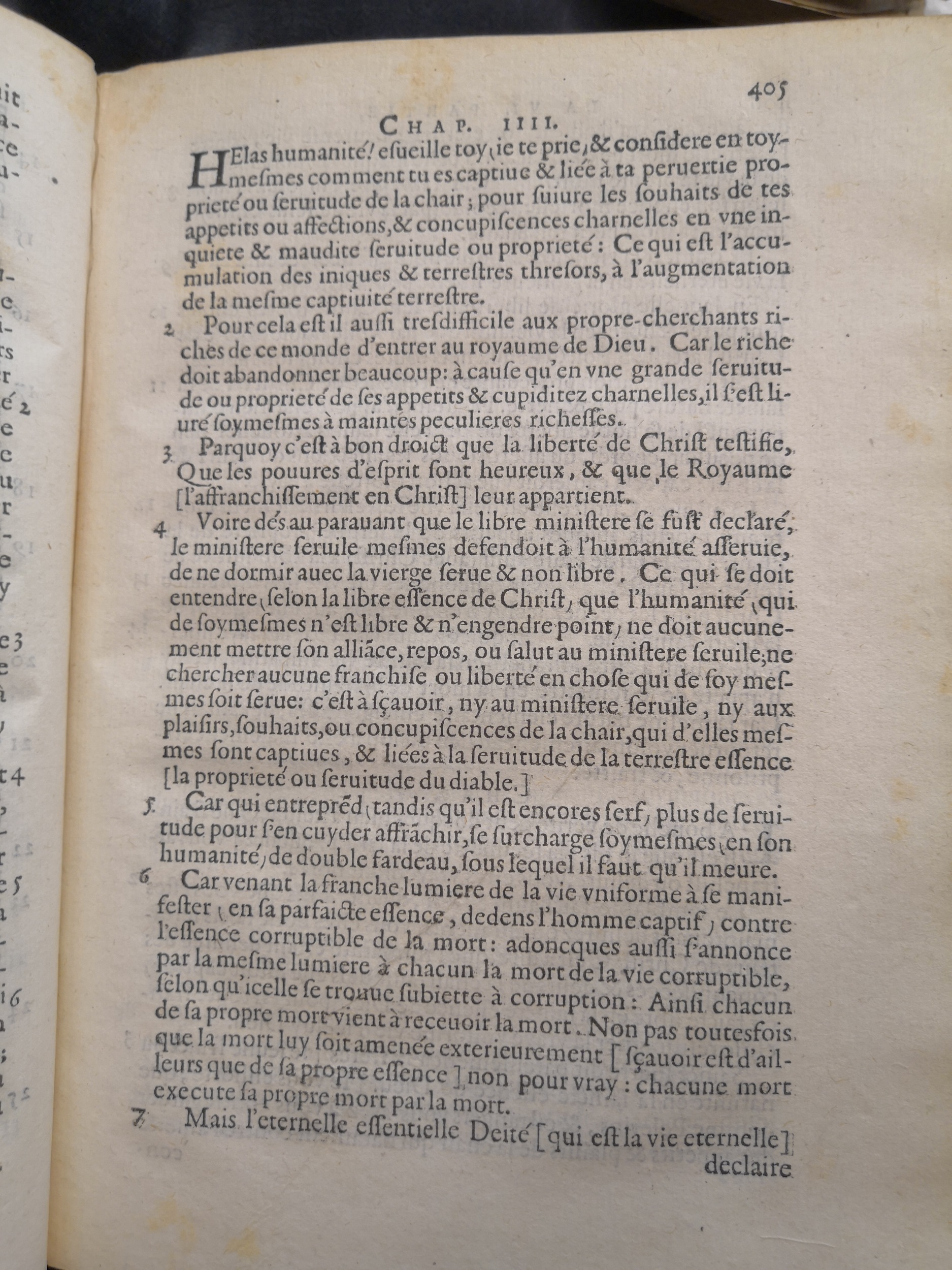 1581c. - Christophe Plantin - Le Livre des témoignages du Trésor caché au champ (Livres 2, 4, 6 et 7) - Anvers Musée Plantin Moretus