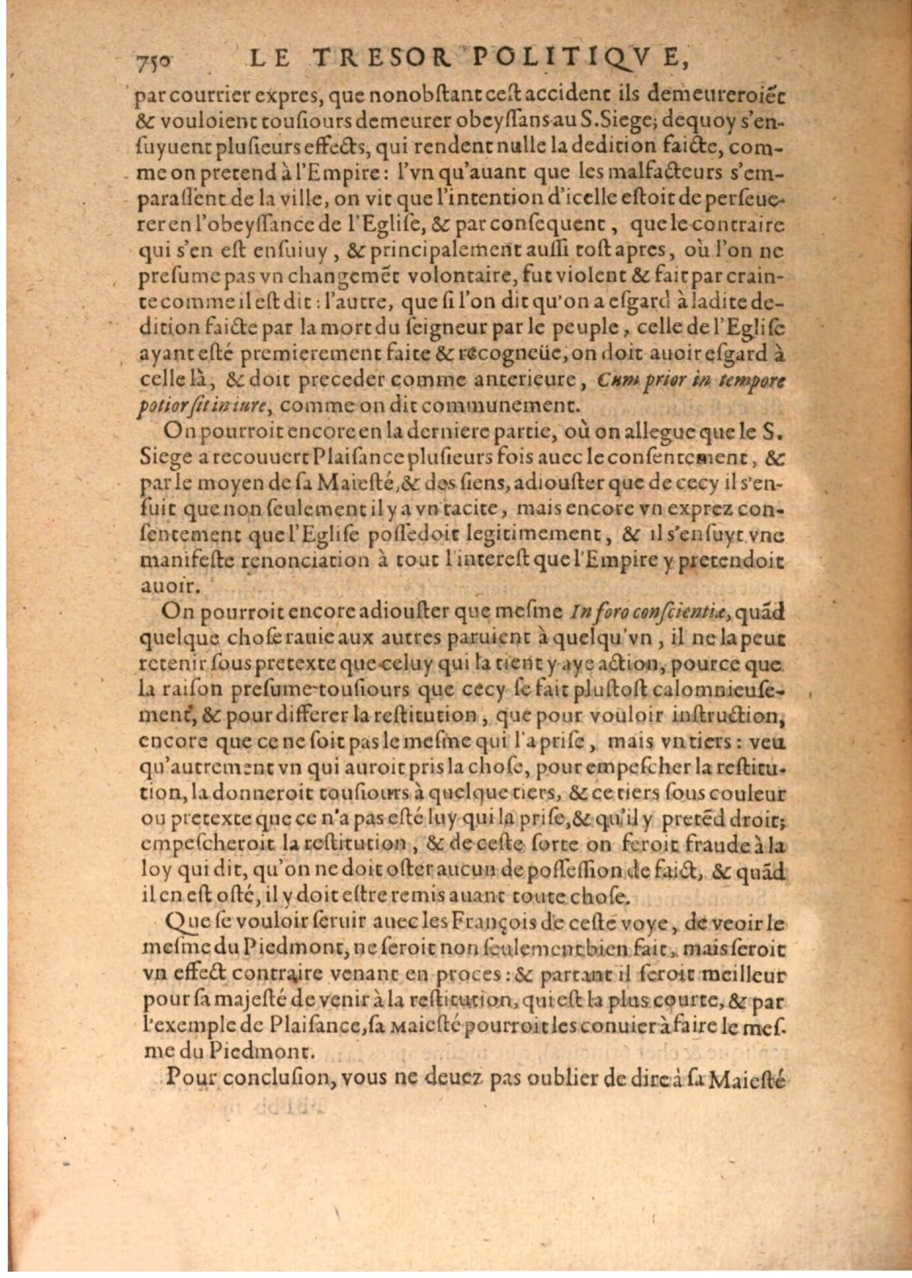1608 - Nicolas Du Fossé - Trésor politique - BSB Munich 1608 - Nicolas Du Fossé - Trésor politique - BSB Munich