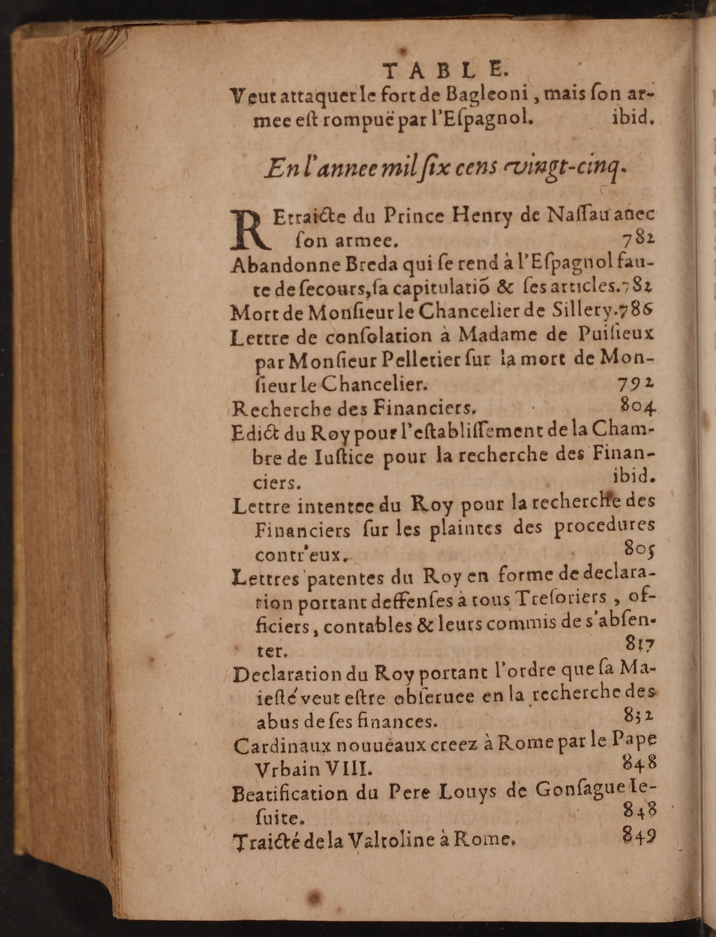 1626 - Joseph Bouillerot - Trésor de l’histoire générale de notre temps - BnF Arsenal