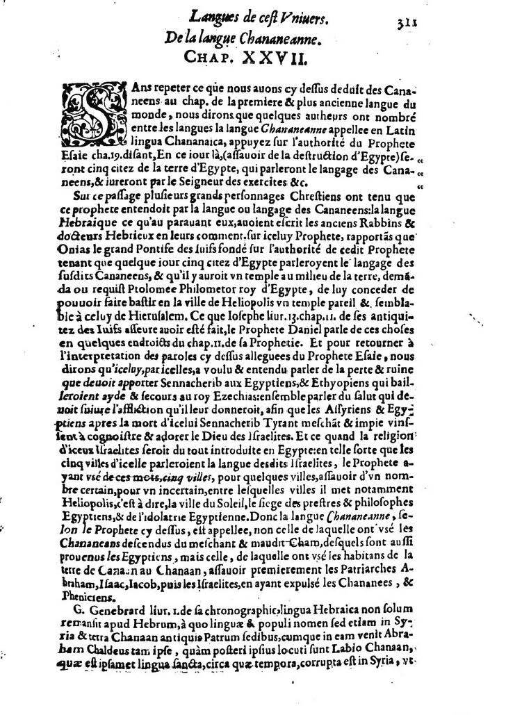 1613 - Matthieu Berjon - Trésor de l’histoire des langues de cet univers - BM Lyon