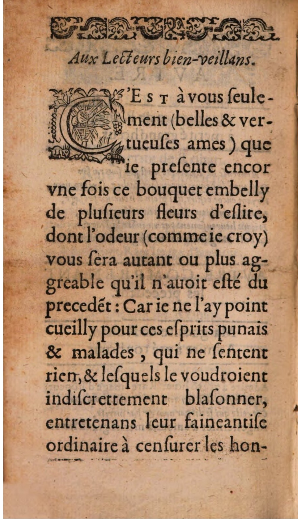 1608 - Théodore Reinsart - Les Marguerites françaises ou Trésor des Fleurs du bien-dire - BSB Munich