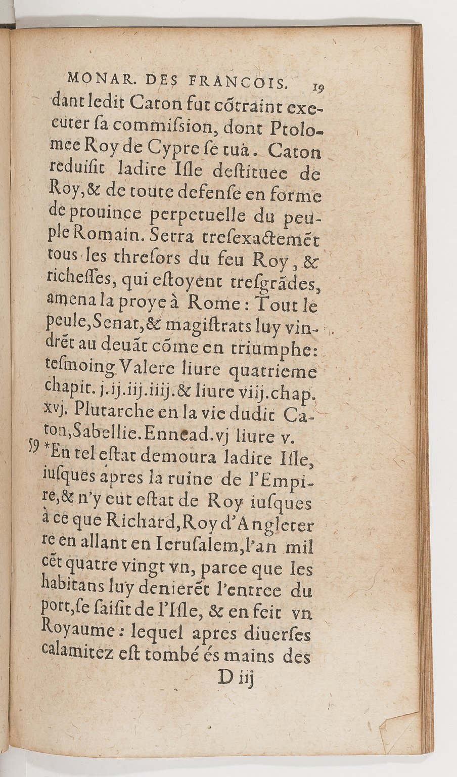 1583 - Galiot Corrozet - Trésor des histoires de France - BnF