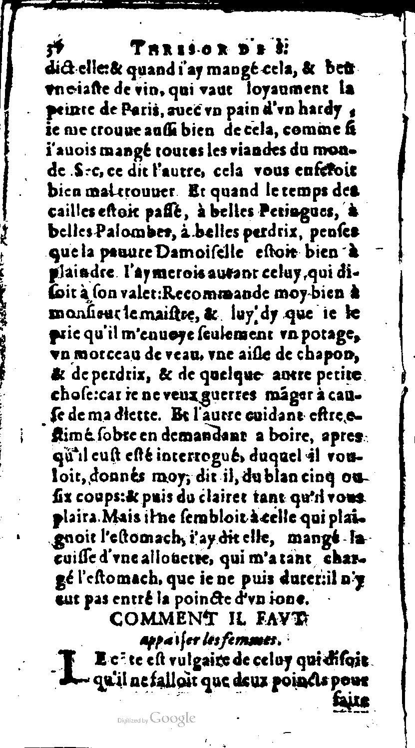 1616 - Balthazar Bellère - Trésor des récréations - NK ČR Prague