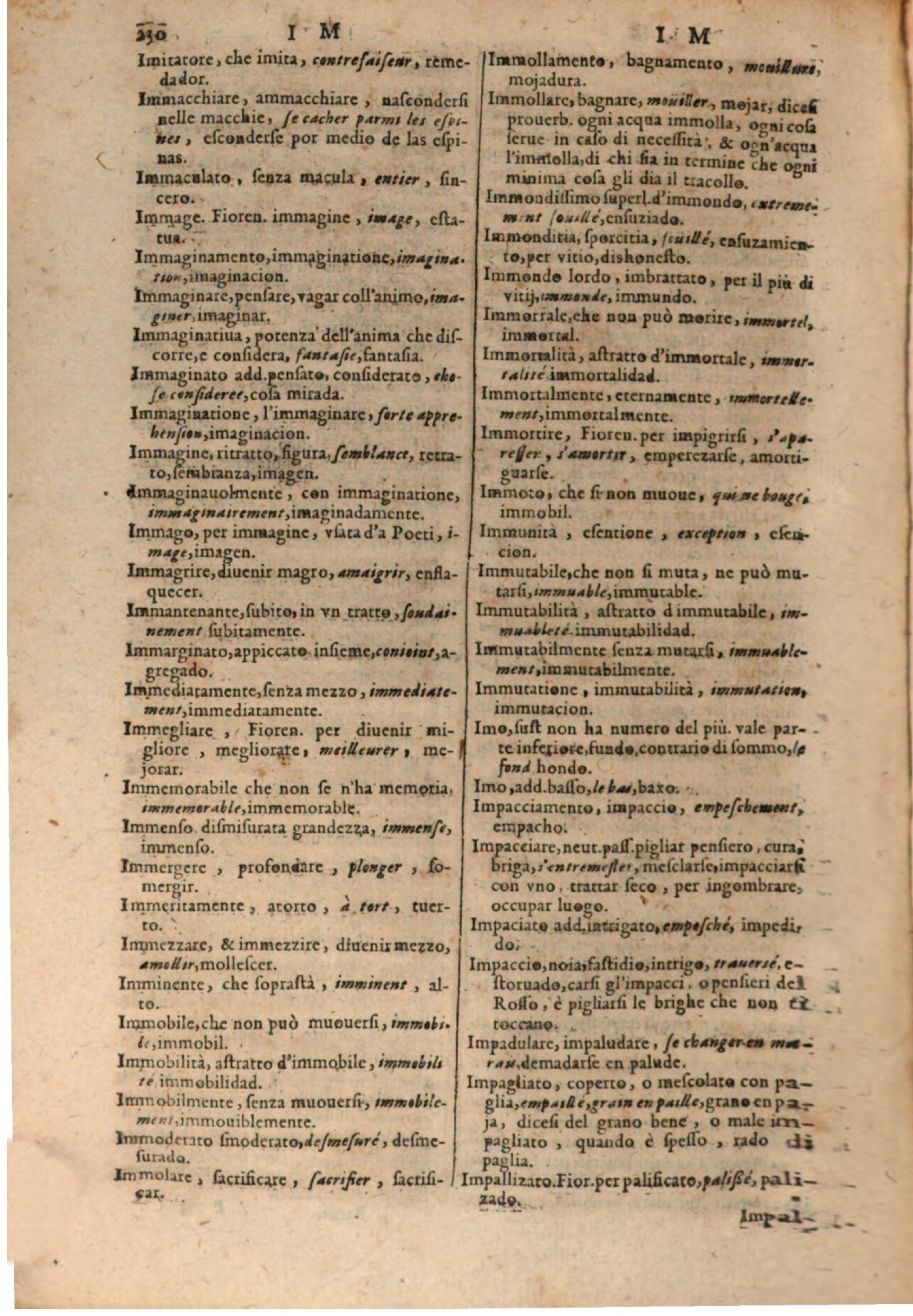 1637 - Jacques Crespin - Trésor des trois langues (Trois parties) - BSB Munich