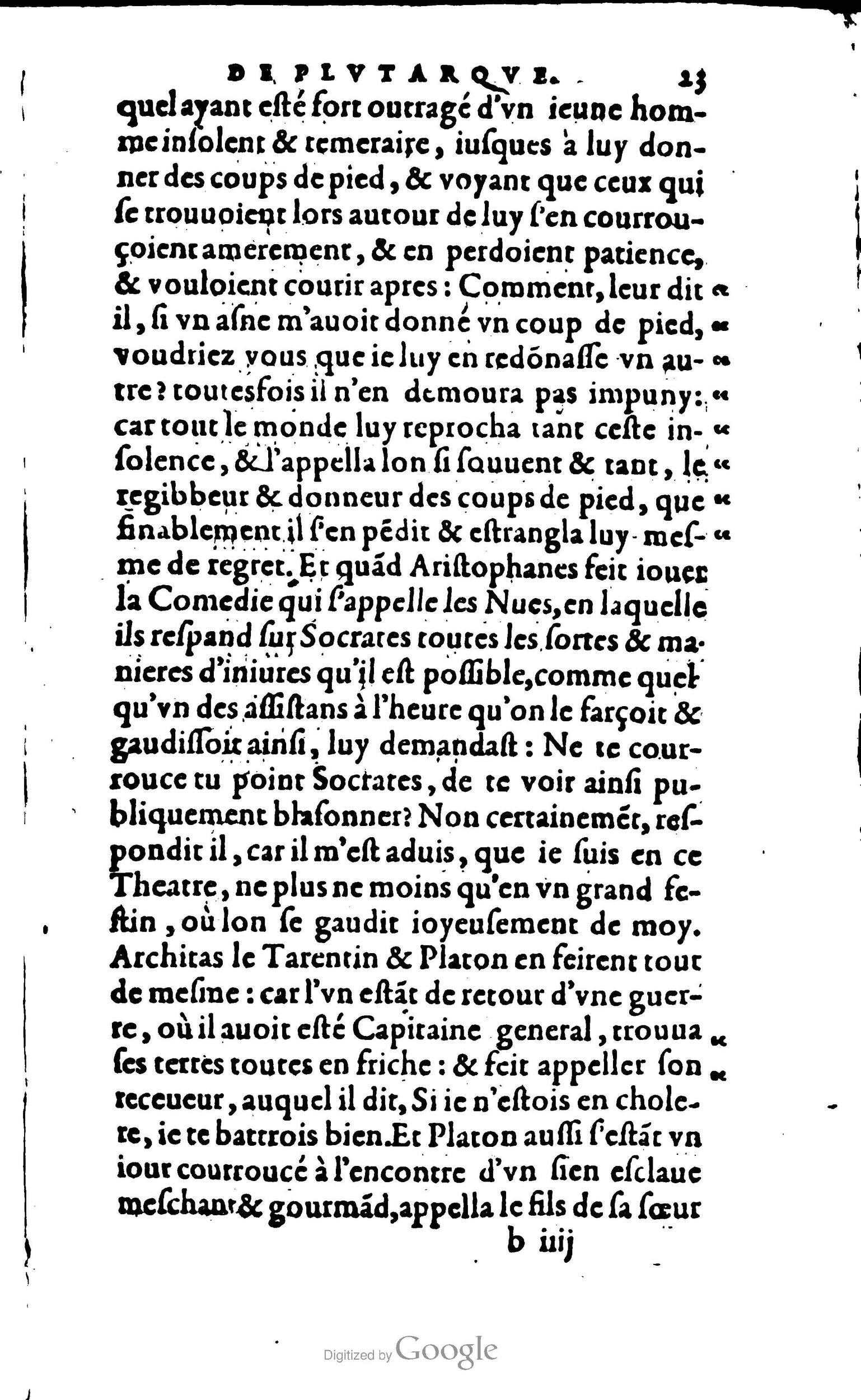 1578 - Jean Poupy - Trésor des morales de Plutarque - BSB Munich