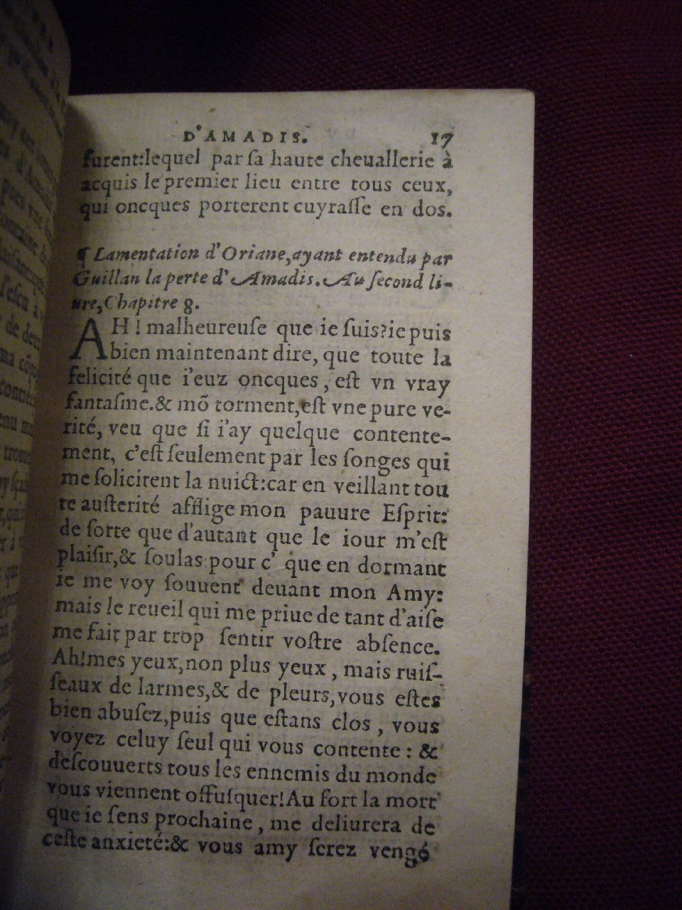 1564 - Vincent Norment et Jeanne Bruneau - Trésor des Amadis - BnF