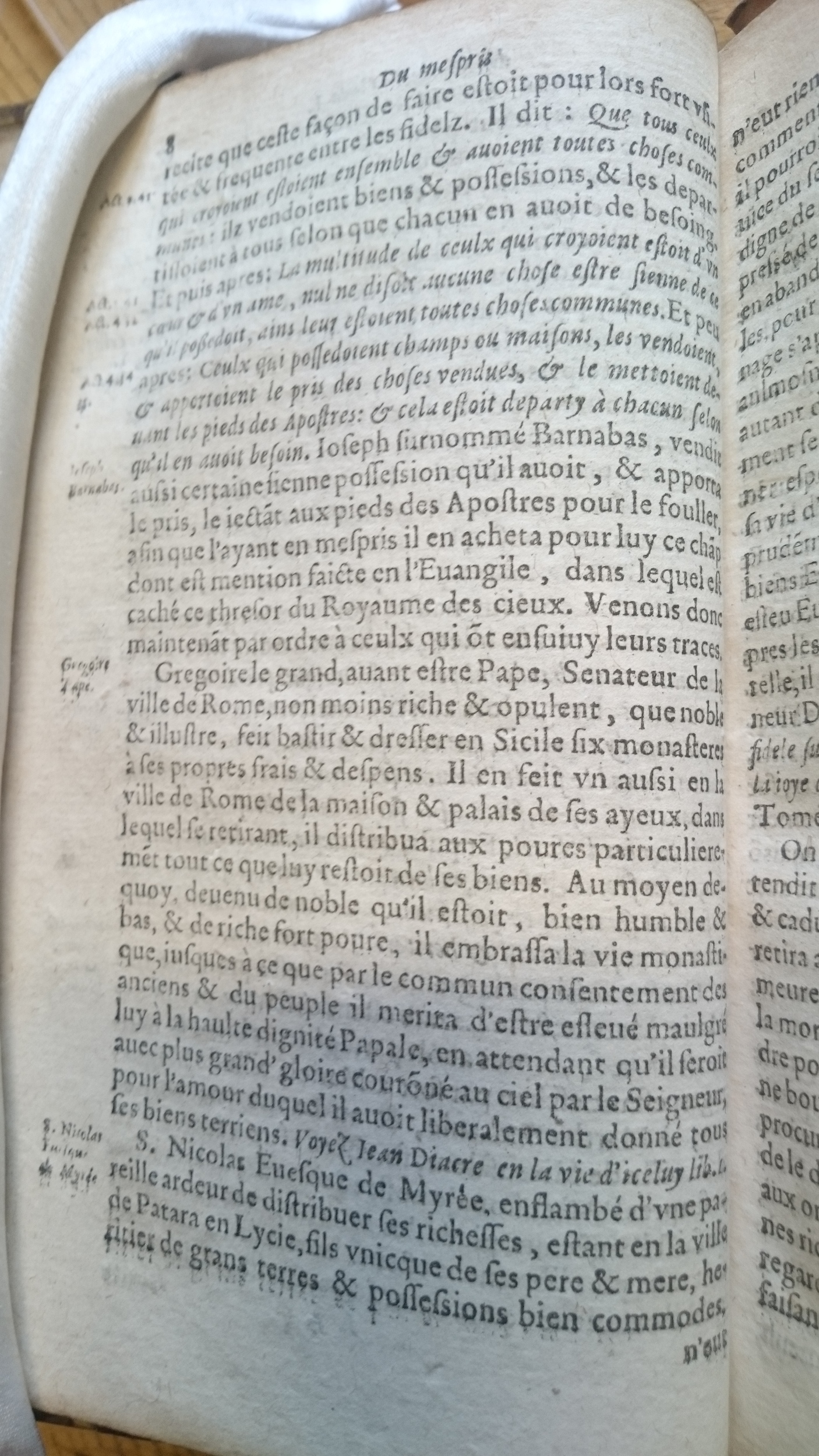 1599 - Balthazar Bellère - Trésor des faits et dits mémorables des hommes saints et illustres - Douai Quincy 1599 - Balthazar Bellère - Trésor des faits et dits mémorables des hommes saints et illustres - Douai Quincy