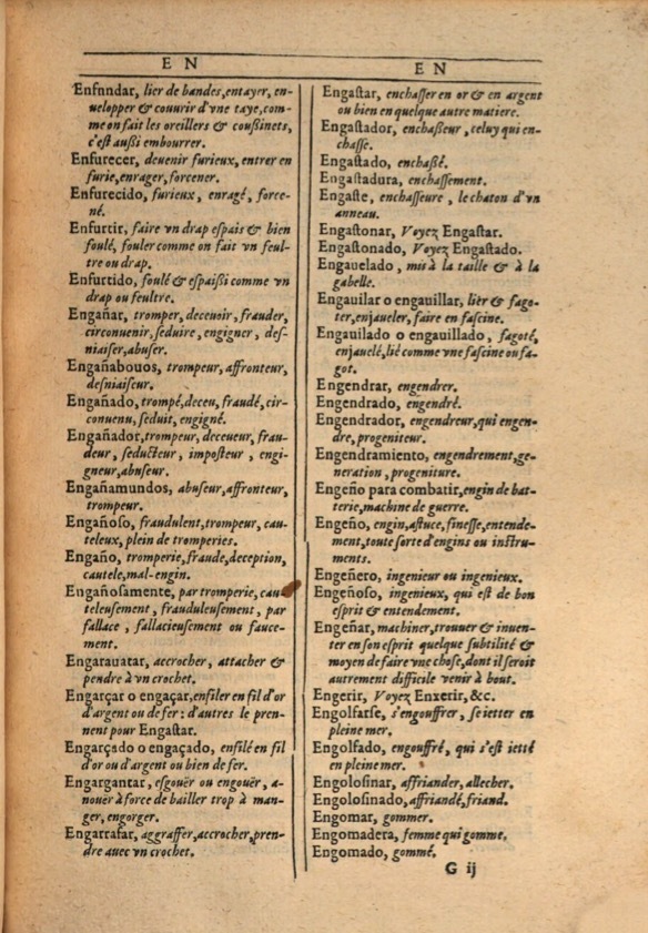 1607 - Marc Orry - Trésor des deux langues espagnole et française (Première et Seconde parties) - ÖNB Wien