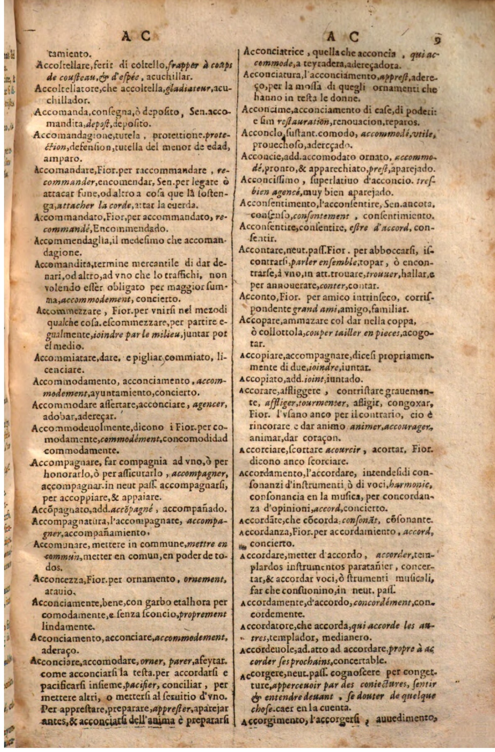 1644 - Jacques Crespin - Trésor des trois langues - Passau 1644 - Jacques Crespin - Trésor des trois langues - Passau