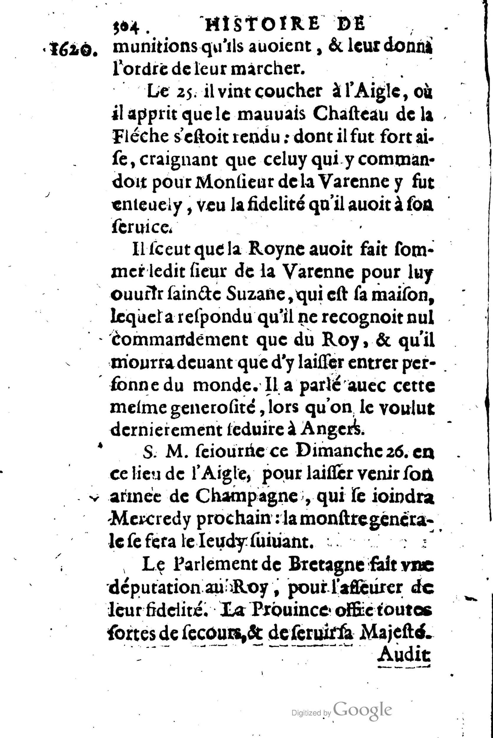 1623 - Joseph Bouillerot - Trésor de l’histoire générale de notre temps - BM Lyon