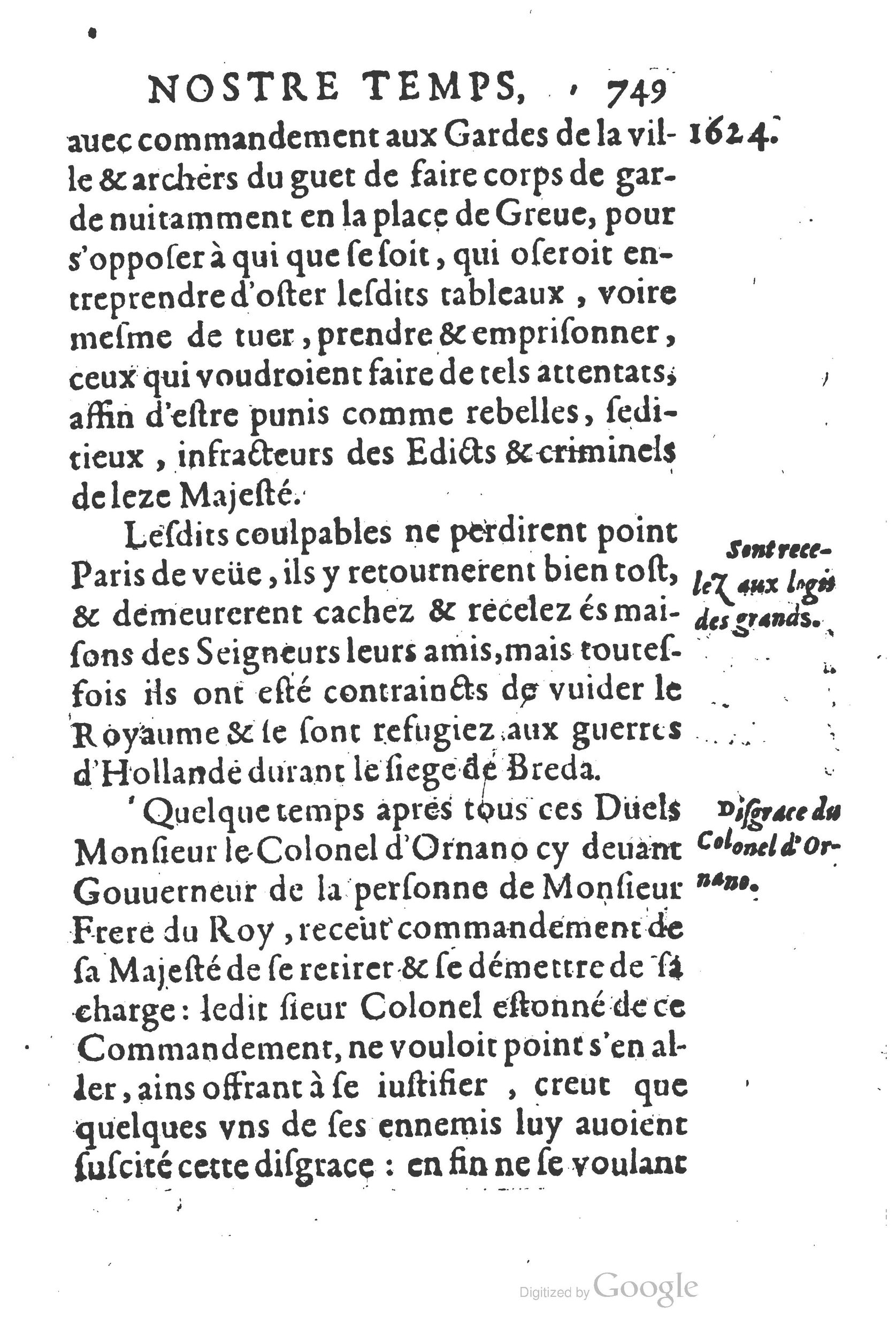 1626 - Joseph Bouillerot - Trésor de l’histoire générale de notre temps - BSB Munich
