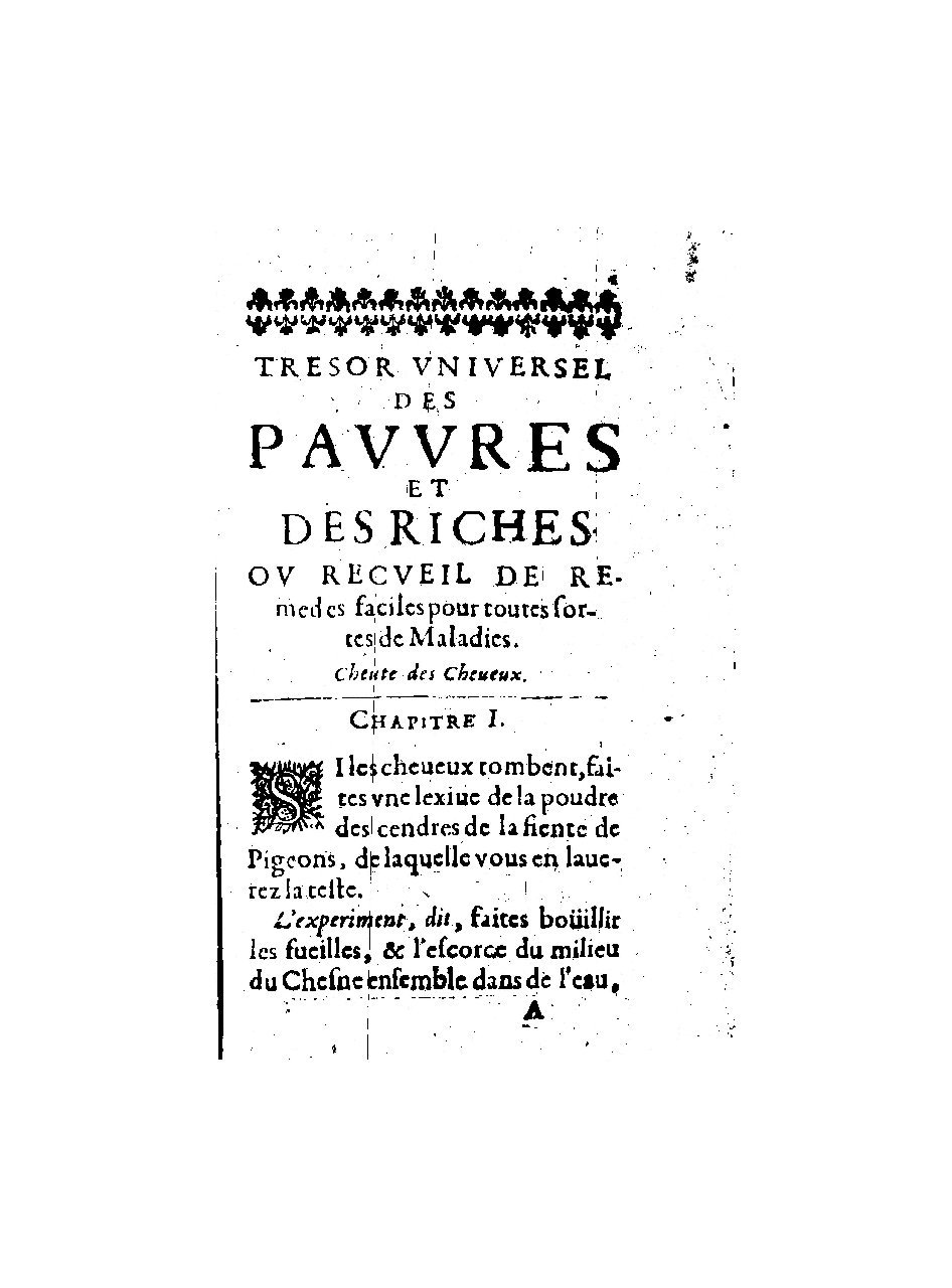 1651 - Gervais Clousier - Trésor universel des pauvres et des riches - British Library