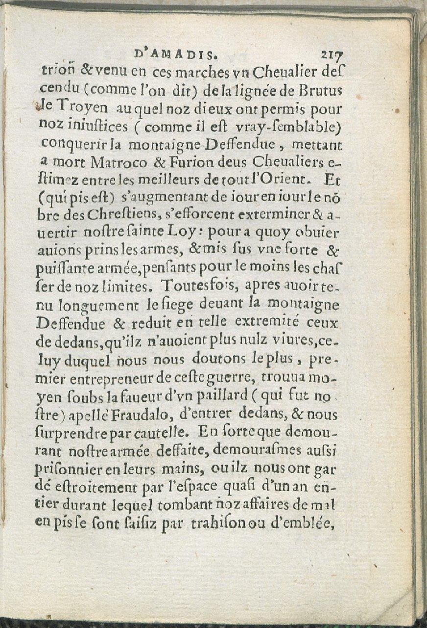 1559 - Pierre Regnard - Trésor des Amadis - Det KLG Copenhague