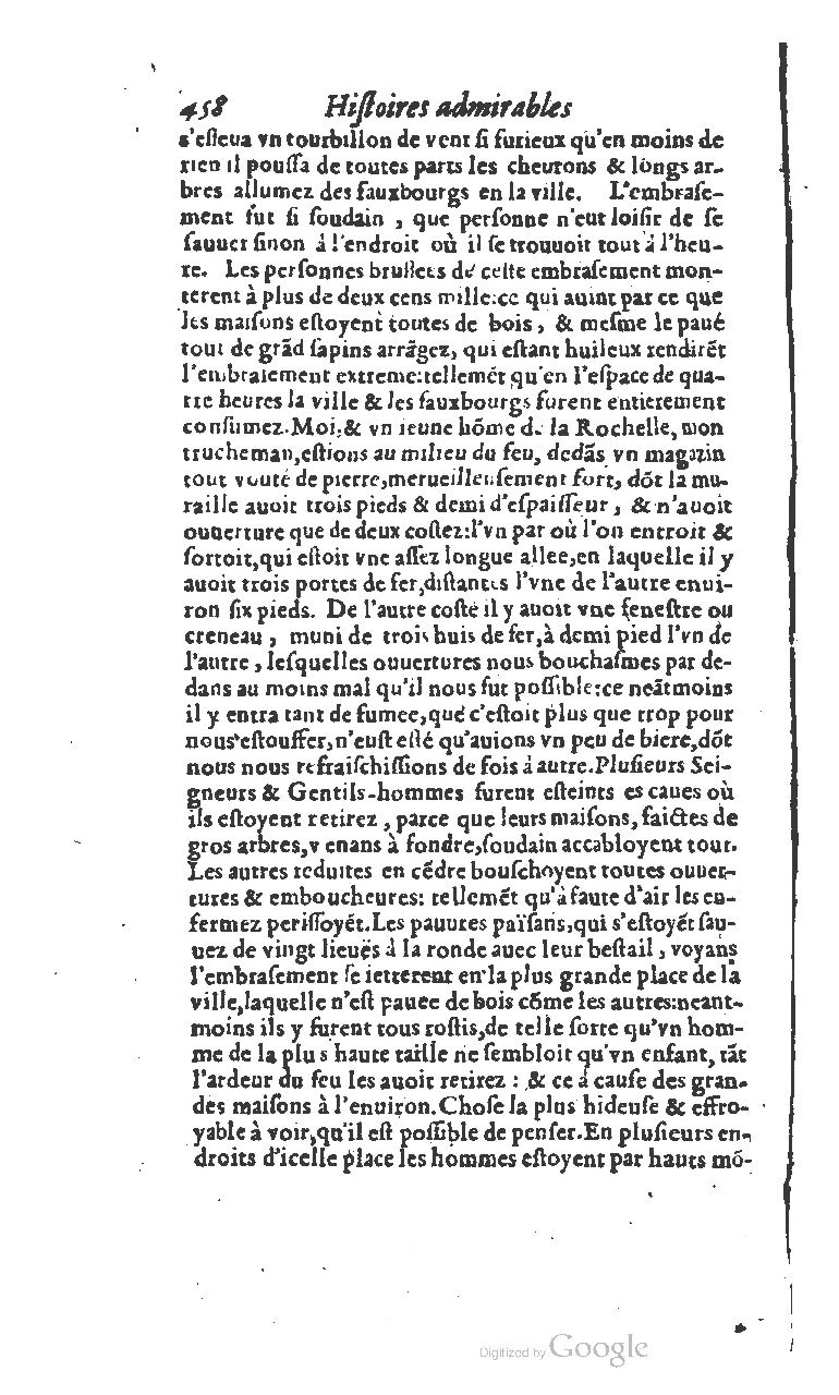 1610 - Paul Marceau - Trésor d’histoires admirables et mémorables - BSB Munich 1610 - Paul Marceau - Trésor d’histoires admirables et mémorables - BSB Munich
