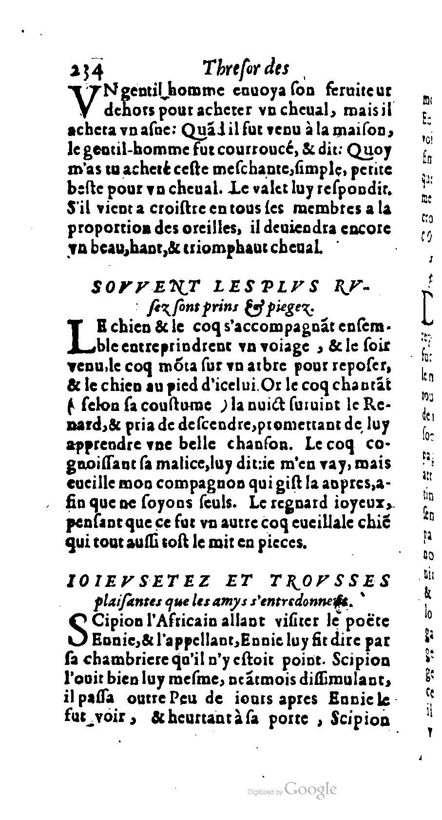 1611 - Romain de Beauvais - Trésor des récréations - BM Lyon