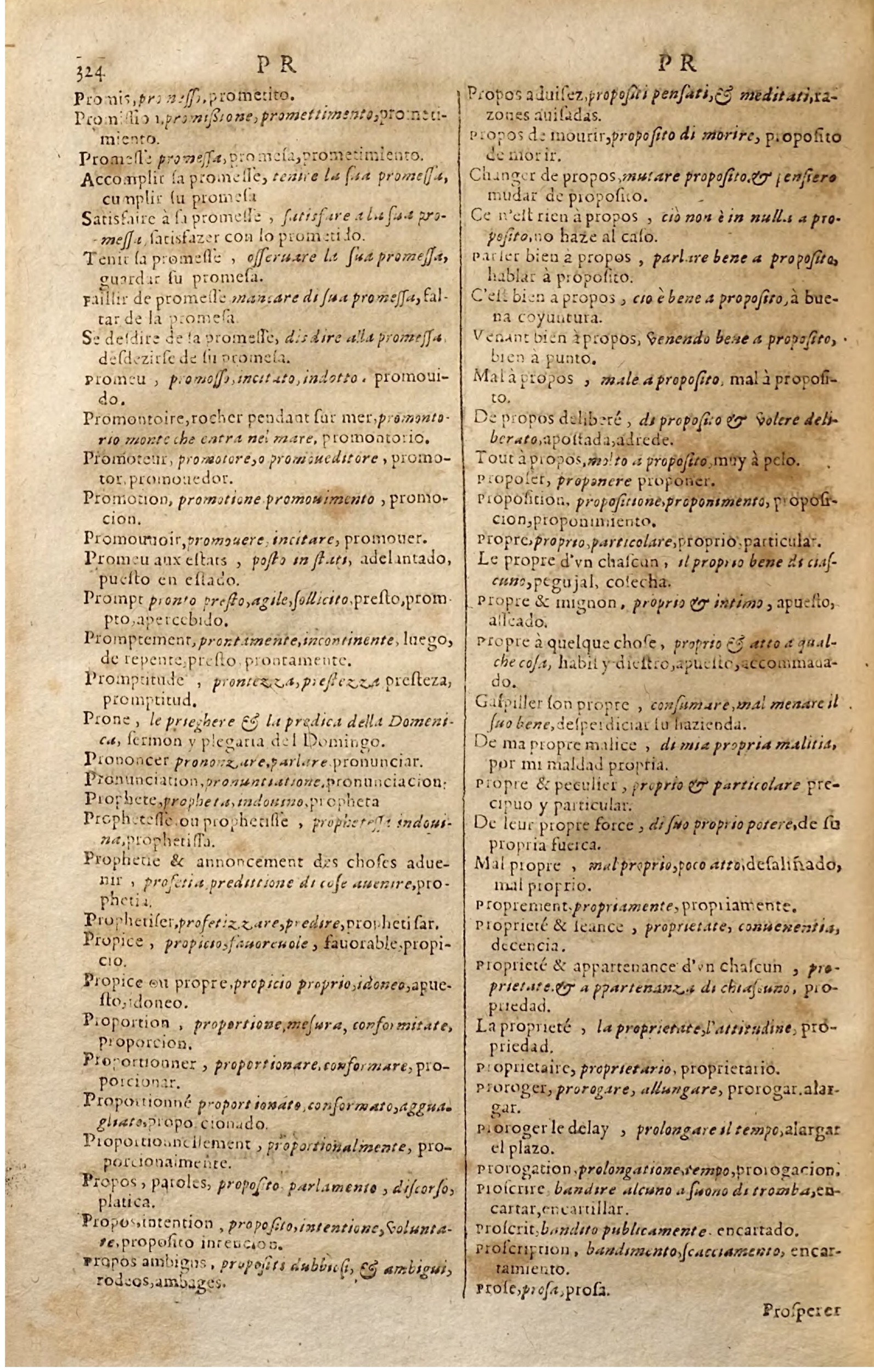 1627 - Jacques Crespin - Trésor des trois langues (Seconde partie) - Regensburg