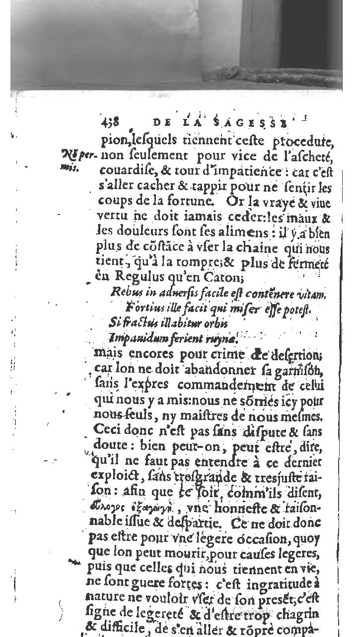 1606 - François Lefebvre - Trésor de la sagesse - BCU Lausanne