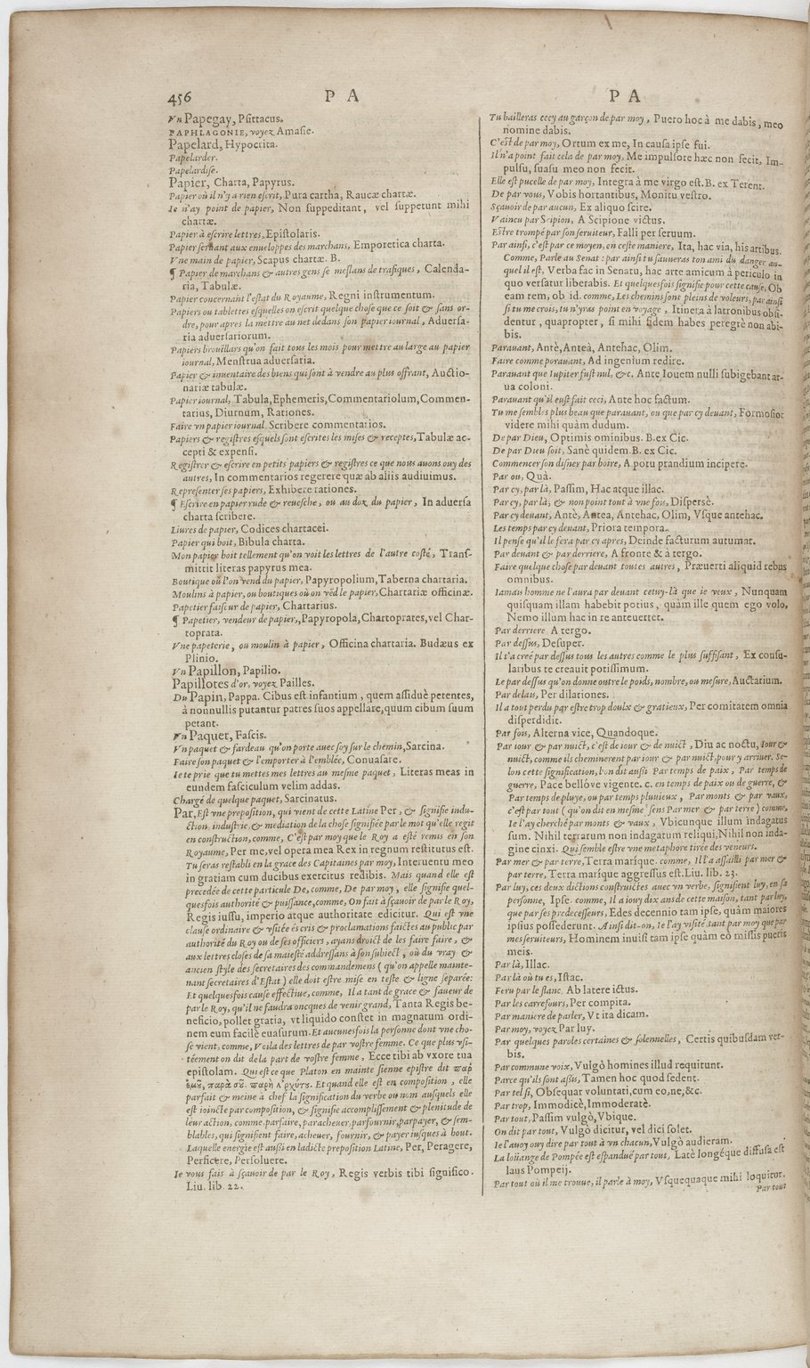 1606 - David Douceur - Trésor de la langue française - BnF