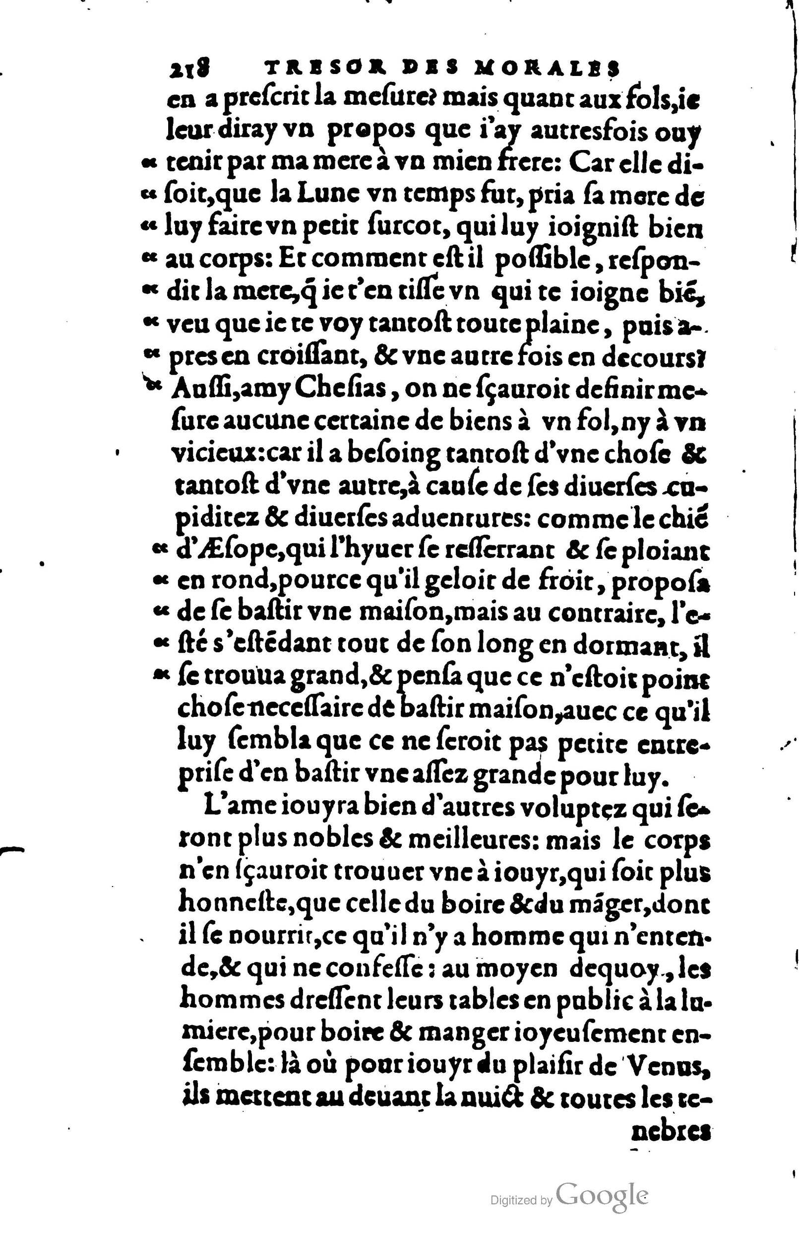 1578 - Jean Poupy - Trésor des morales de Plutarque - BSB Munich