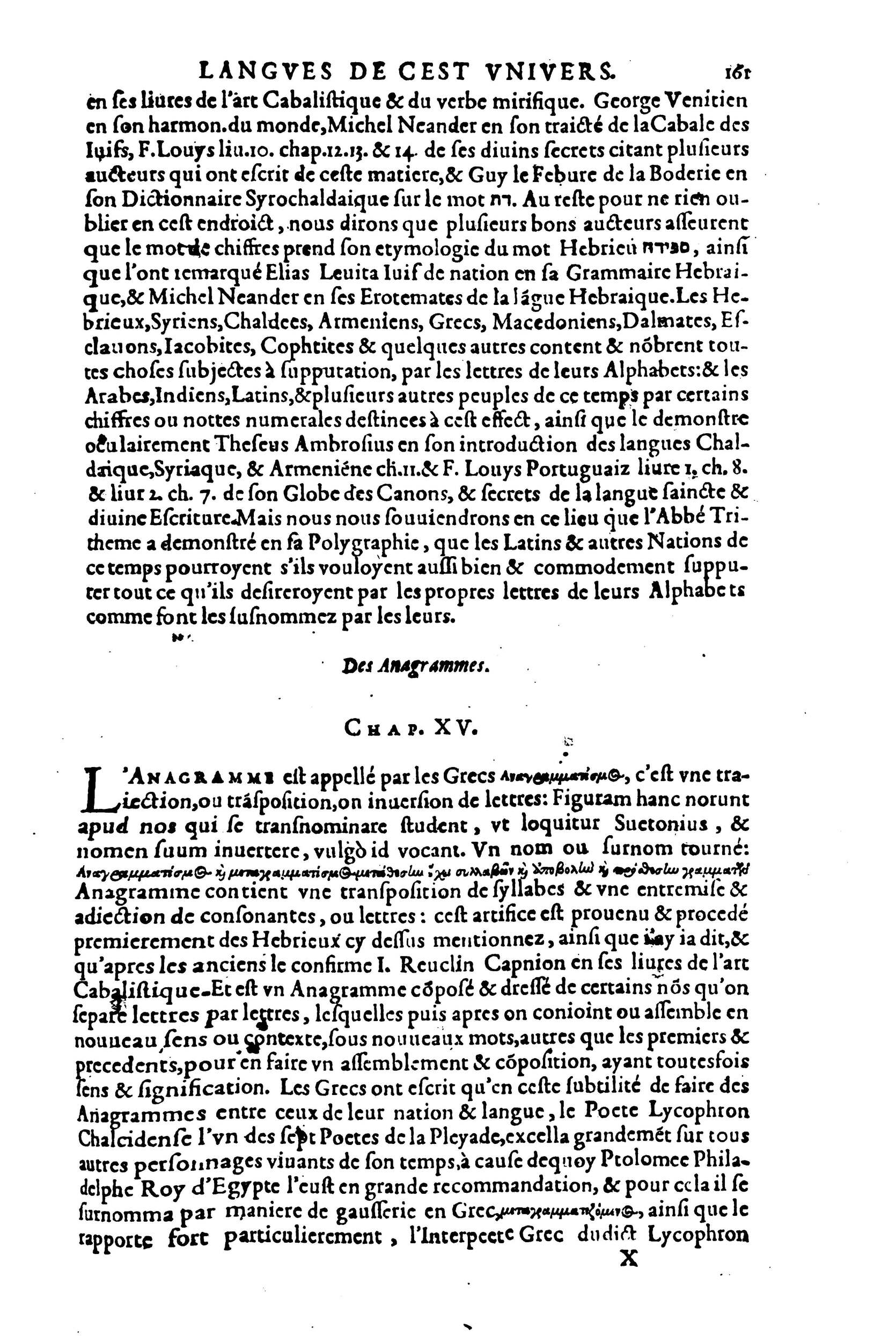 1619 - SHC - Trésor de l’histoire des langues de cet univers - BSB Munich 1619 - SHC - Trésor de l’histoire des langues de cet univers - BSB Munich