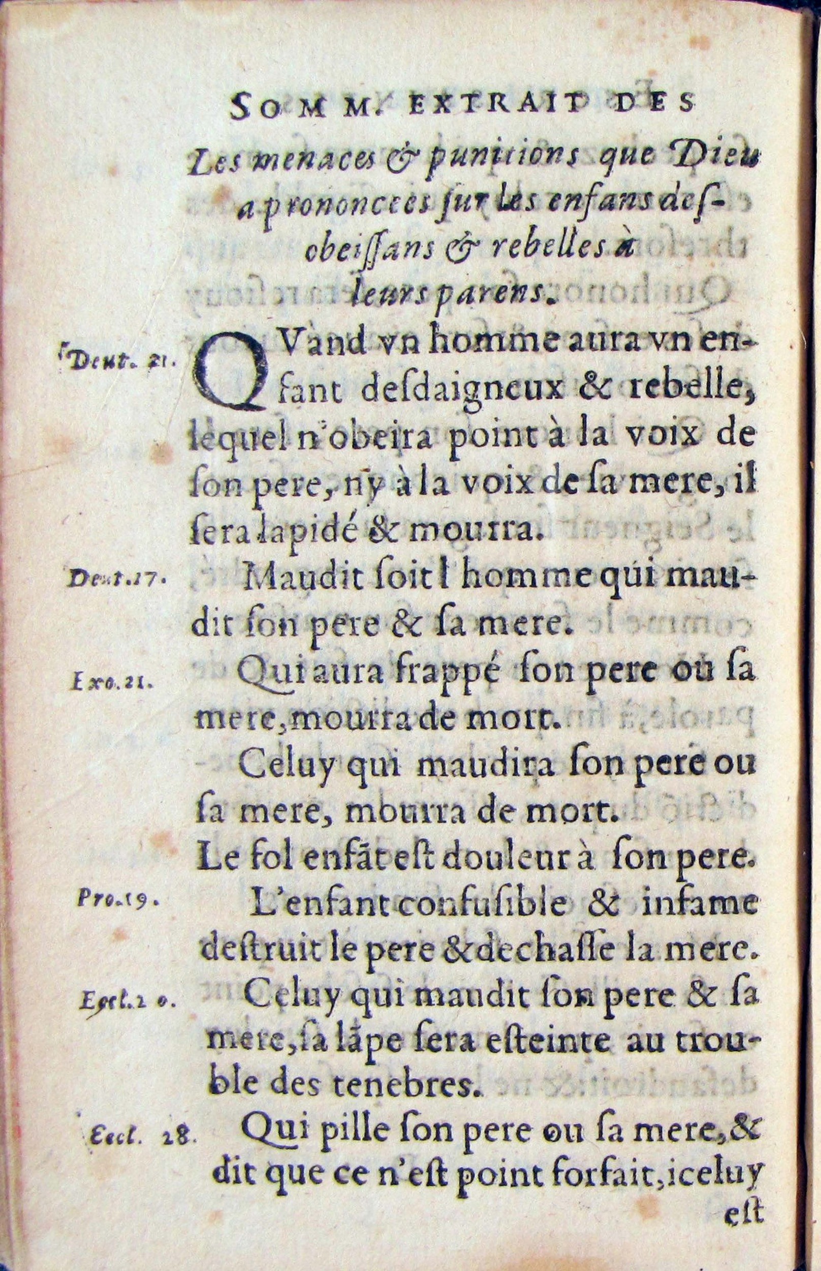1572 - Antoine Certia - Trésor des prières, oraisons et instructions chrétiennes - Nîmes