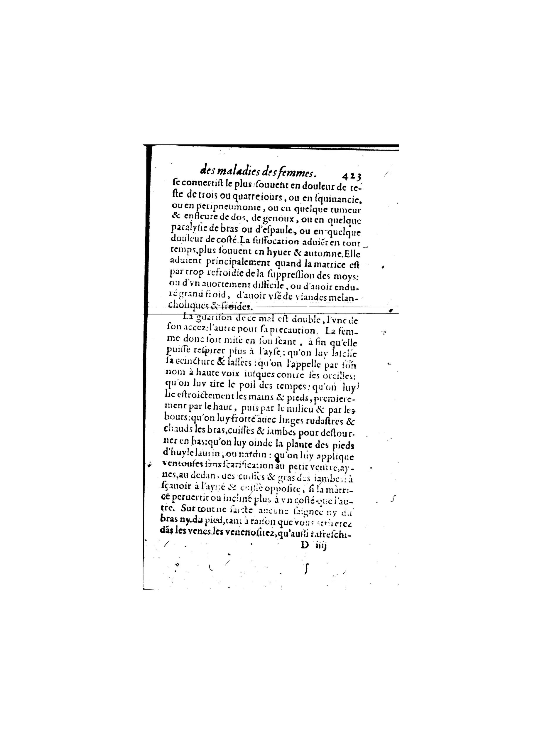 1587 - Jacques du Puis - Trésor des remèdes secrets pour les maladies des femmes - BnF