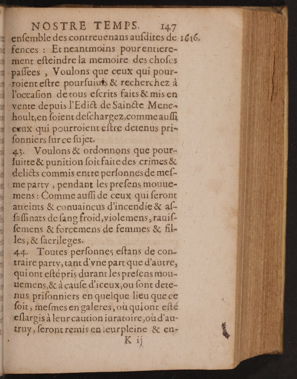 1626 - Joseph Bouillerot - Trésor de l’histoire générale de notre temps - BnF Arsenal
