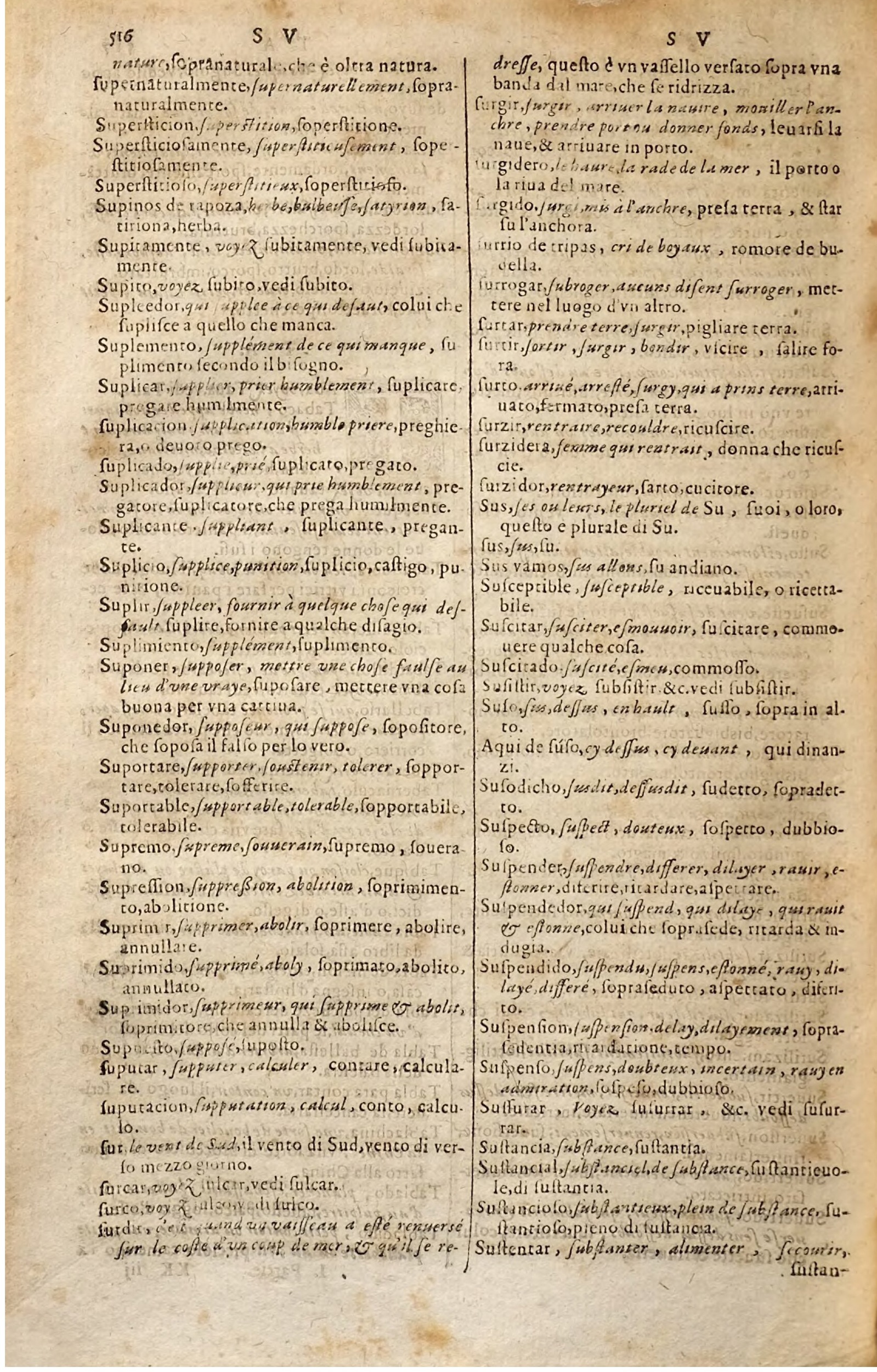 1627 - Jacques Crespin - Trésor des trois langues - Regensburg