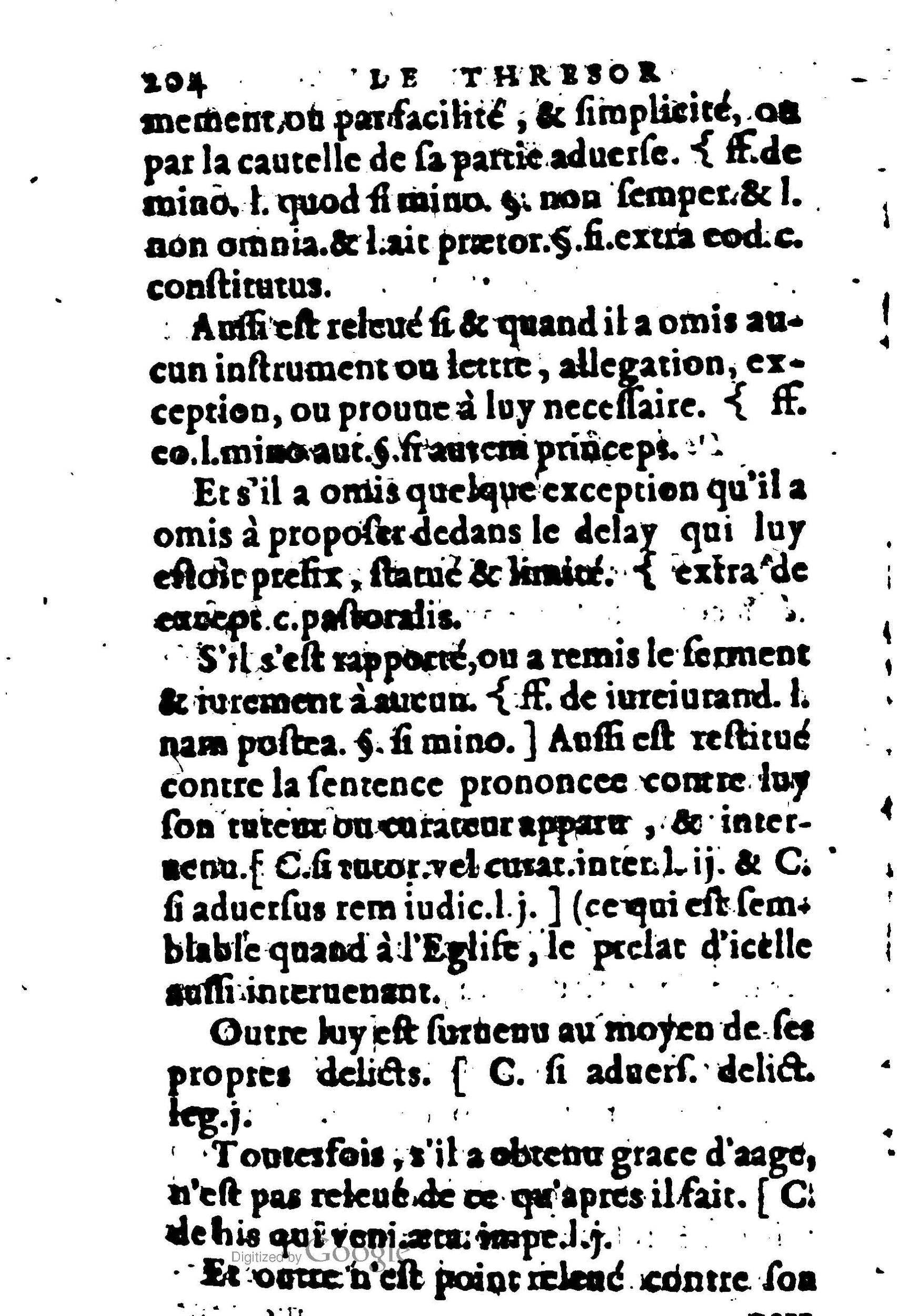 1605 - Pierre Rigaud - Trésor de pratique pour les juges - BM Lyon 1605 - Pierre Rigaud - Trésor de pratique pour les juges - BM Lyon