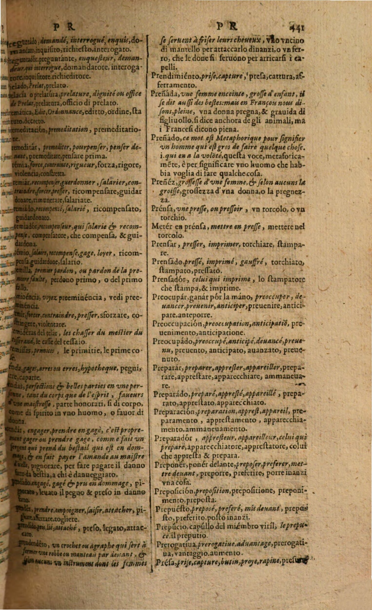 1617 Samuel Crespin - Trésor des trois langues française, italienne et espagnole - Berlin_Page_441.jpg