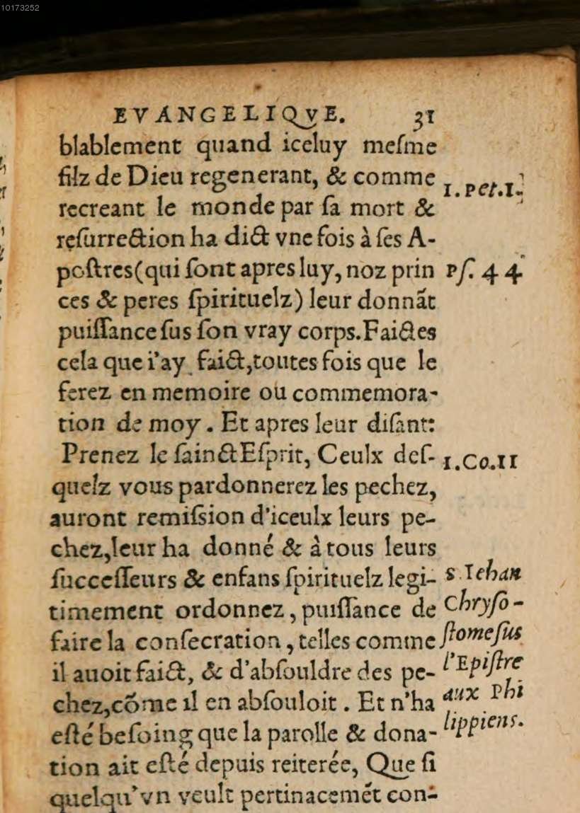 1548 - René Avril et Vivant Gaulterot - Perle précieuse évangélique et Trésor divin - BSB Munich