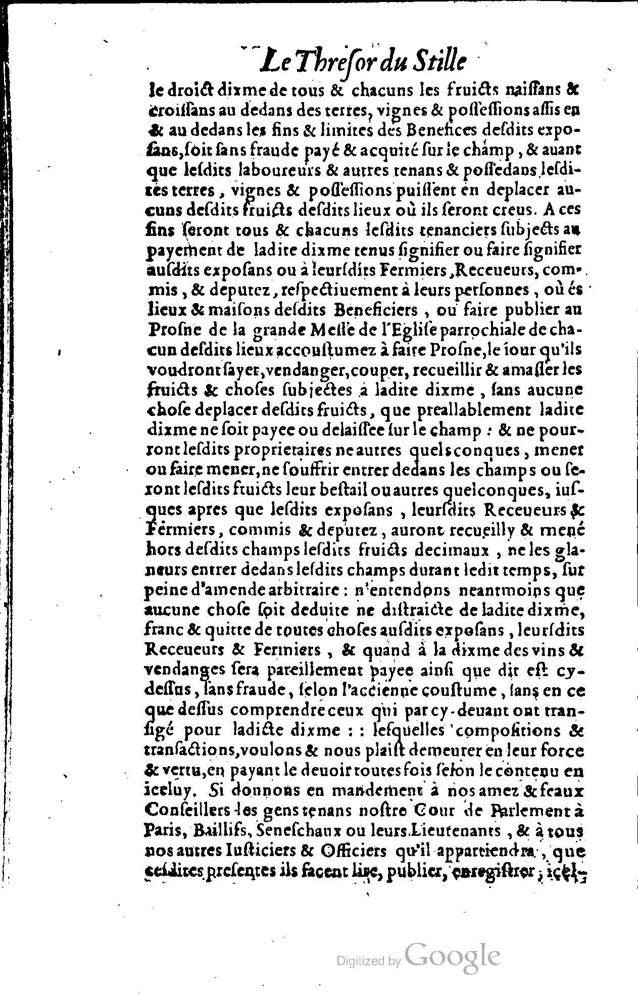 1614 - Jean Richer - Trésor du nouveau style et protocole de la chancellerie de France - BSB Munich