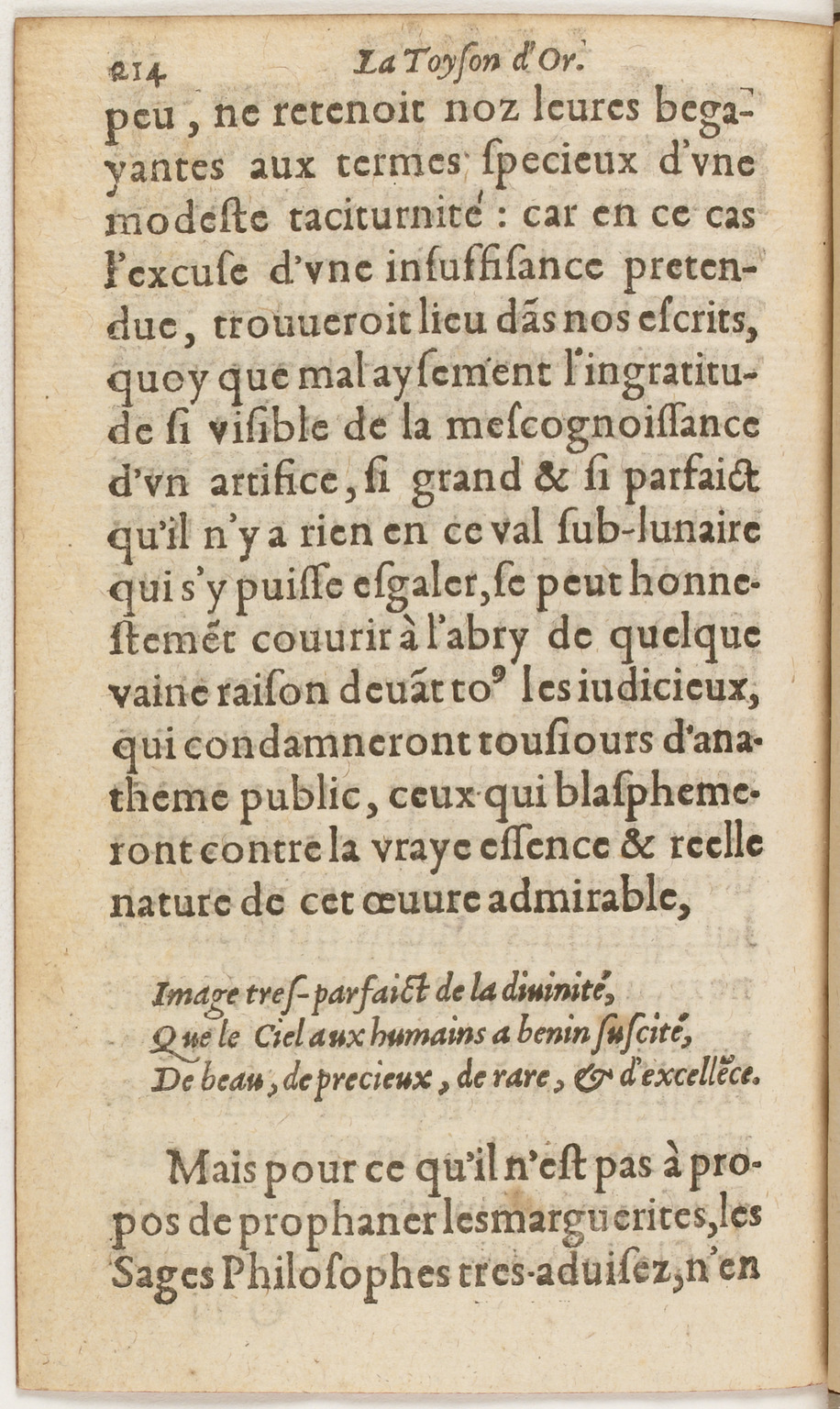 1612 - Charles Sevestre - Toison d’or ou la fleur des Trésors - BnF 1612 - Charles Sevestre - Toison d’or ou la fleur des Trésors - BnF
