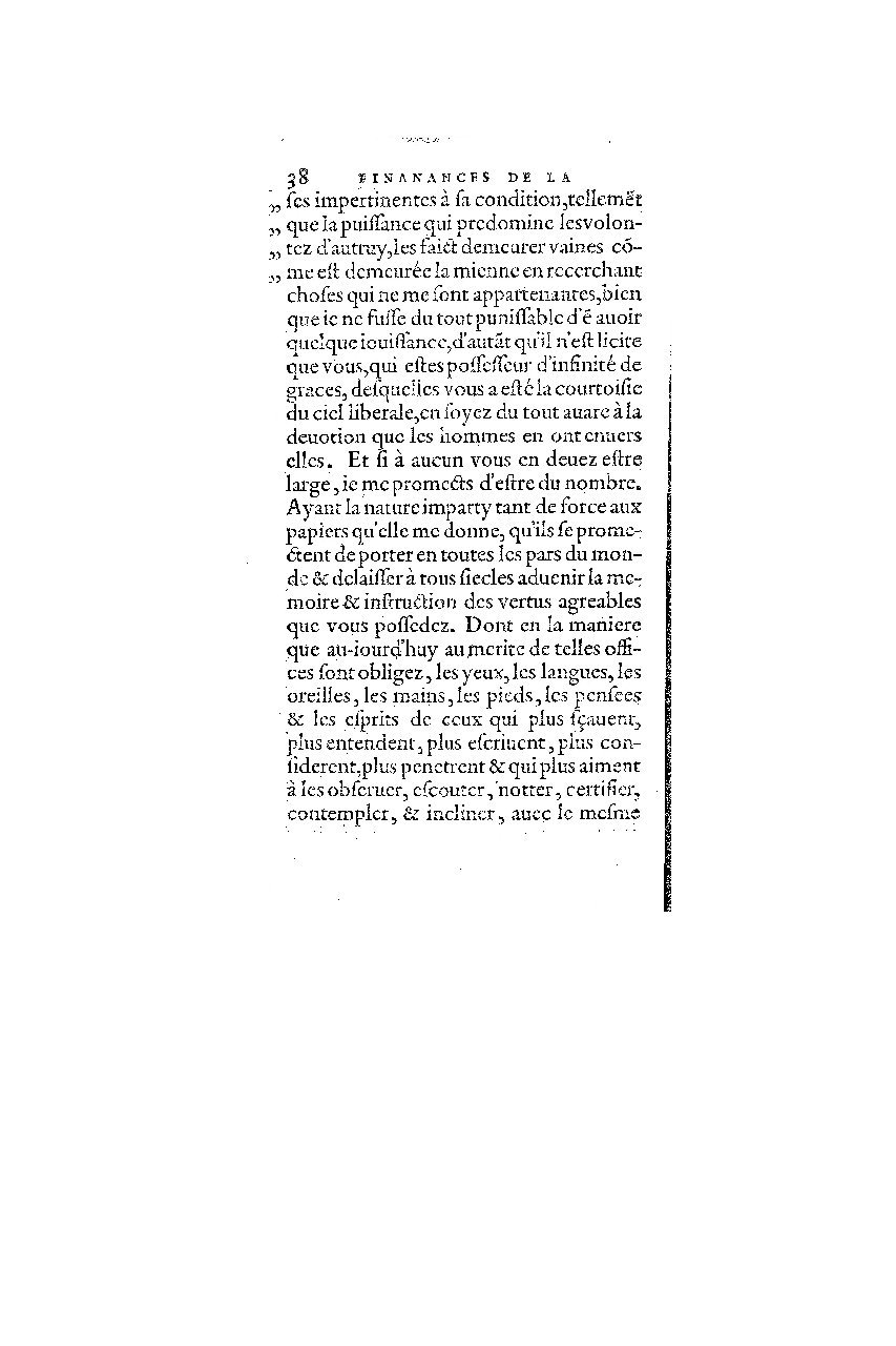 1572 - Nicolas Du Chemin - Finances et Trésor de la plume française - BM Lyon
