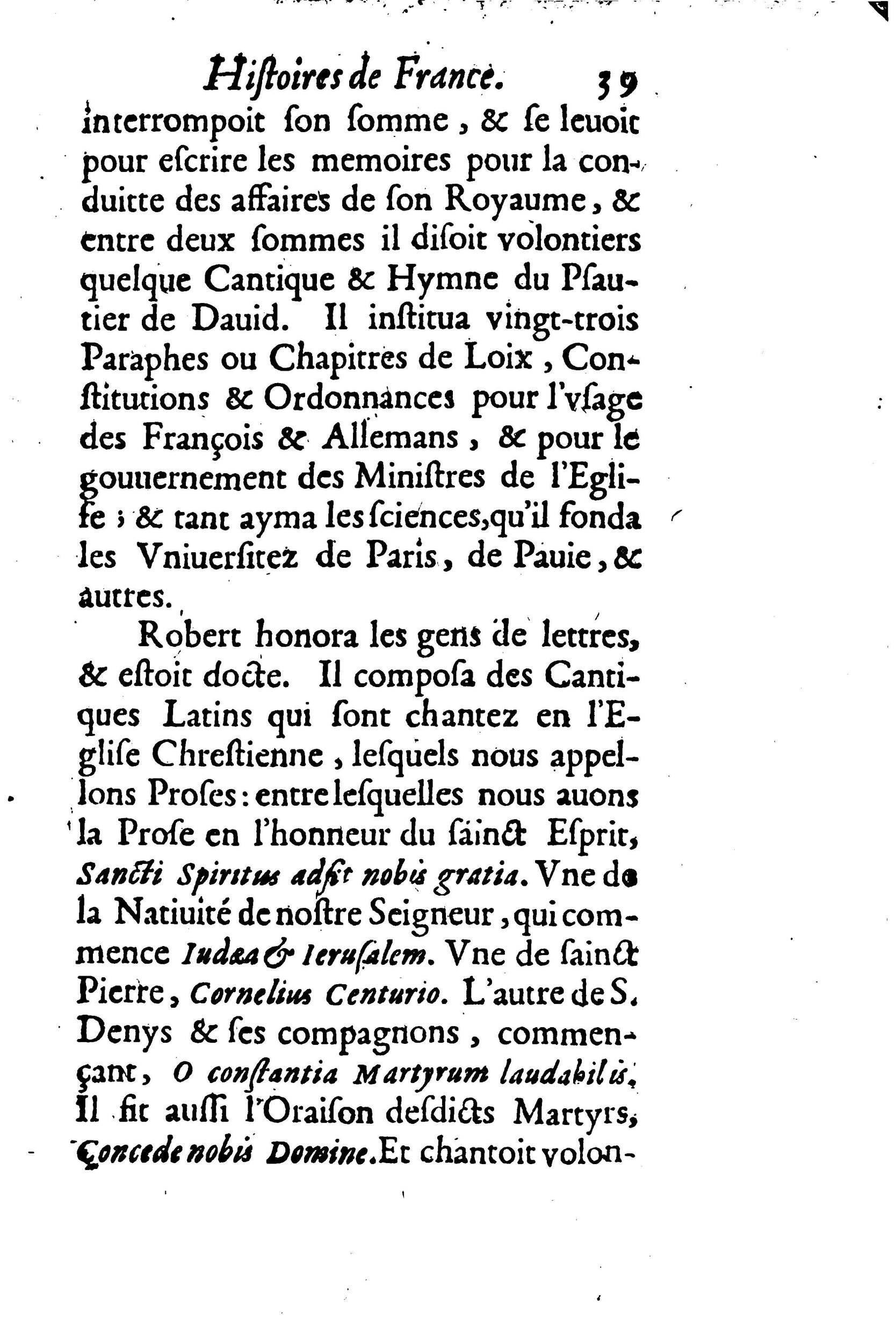 1633 - Jean Corrozet - Trésor des histoires de France - BM Lyon 1633 - Jean Corrozet - Trésor des histoires de France - BM Lyon